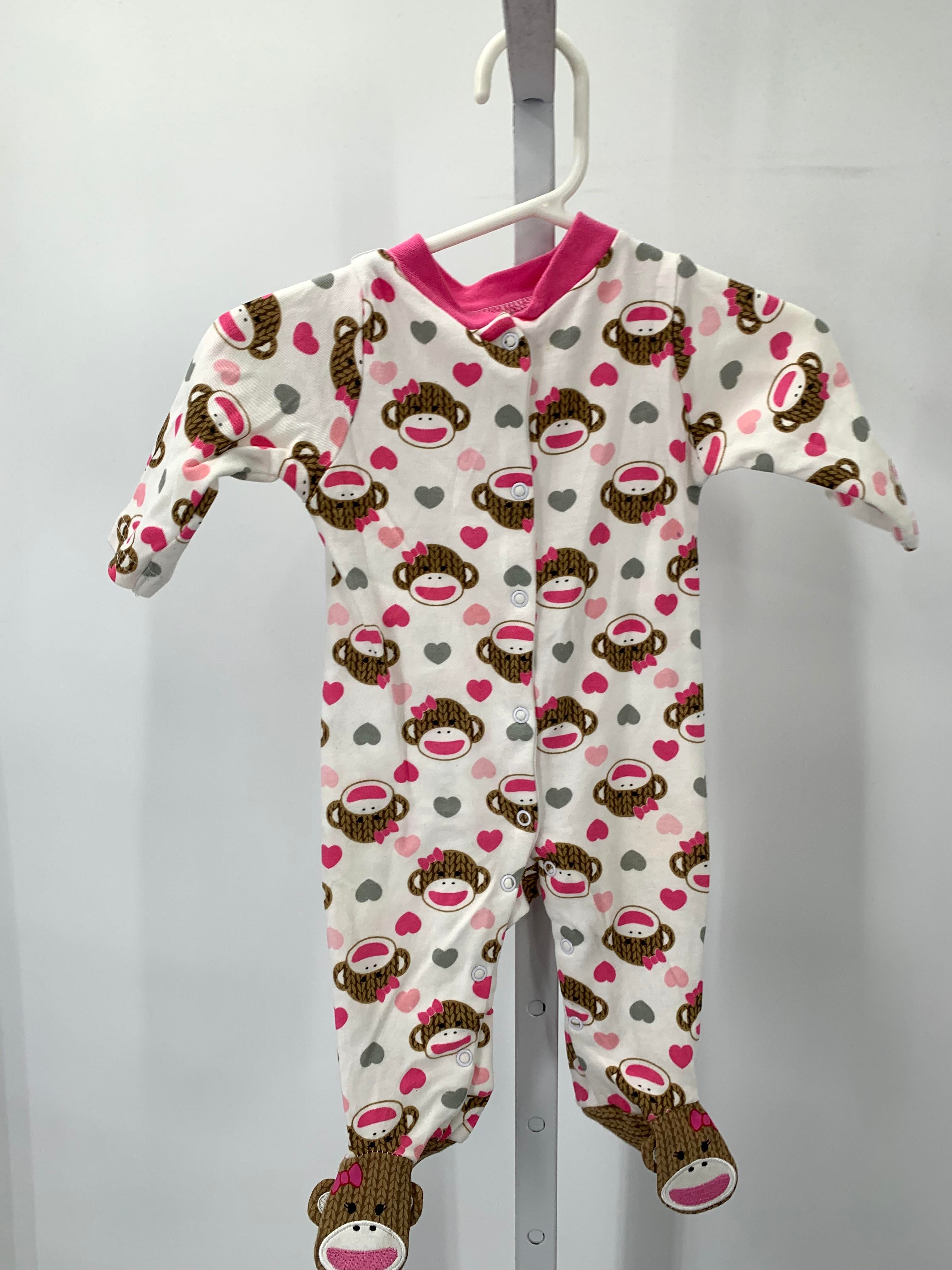 Baby Starters Size 3 Months Girls Long Slv. Romper