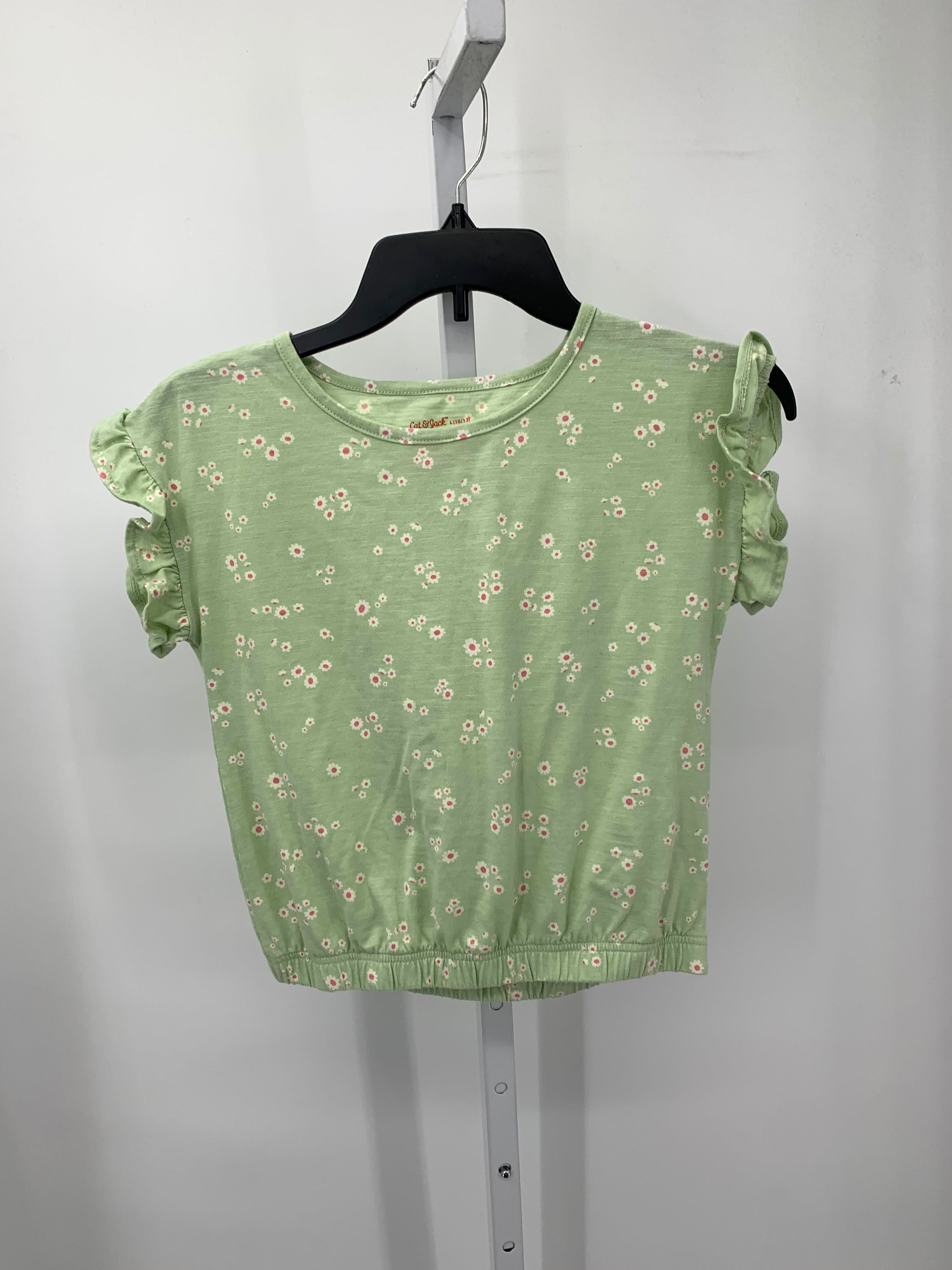 Cat & Jack Size 10-12 Girls Short Sleeve Shirt