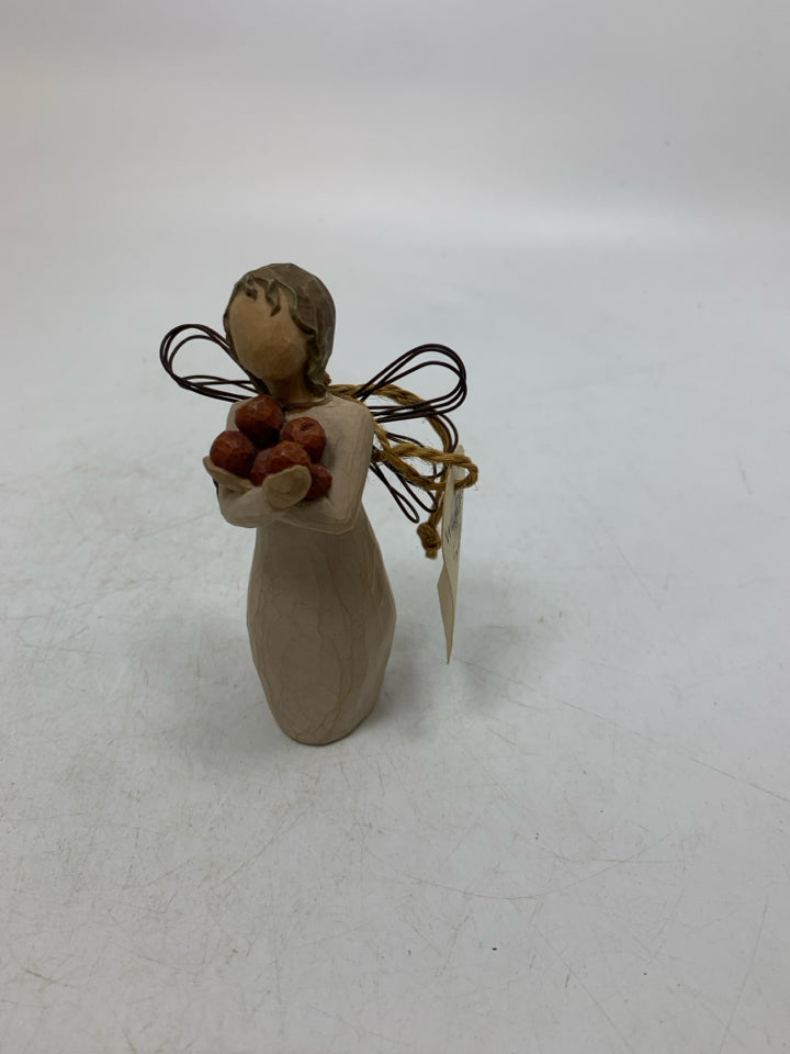 WILLOW TREE GOOD HEALTH ANGEL ORNAMENT.