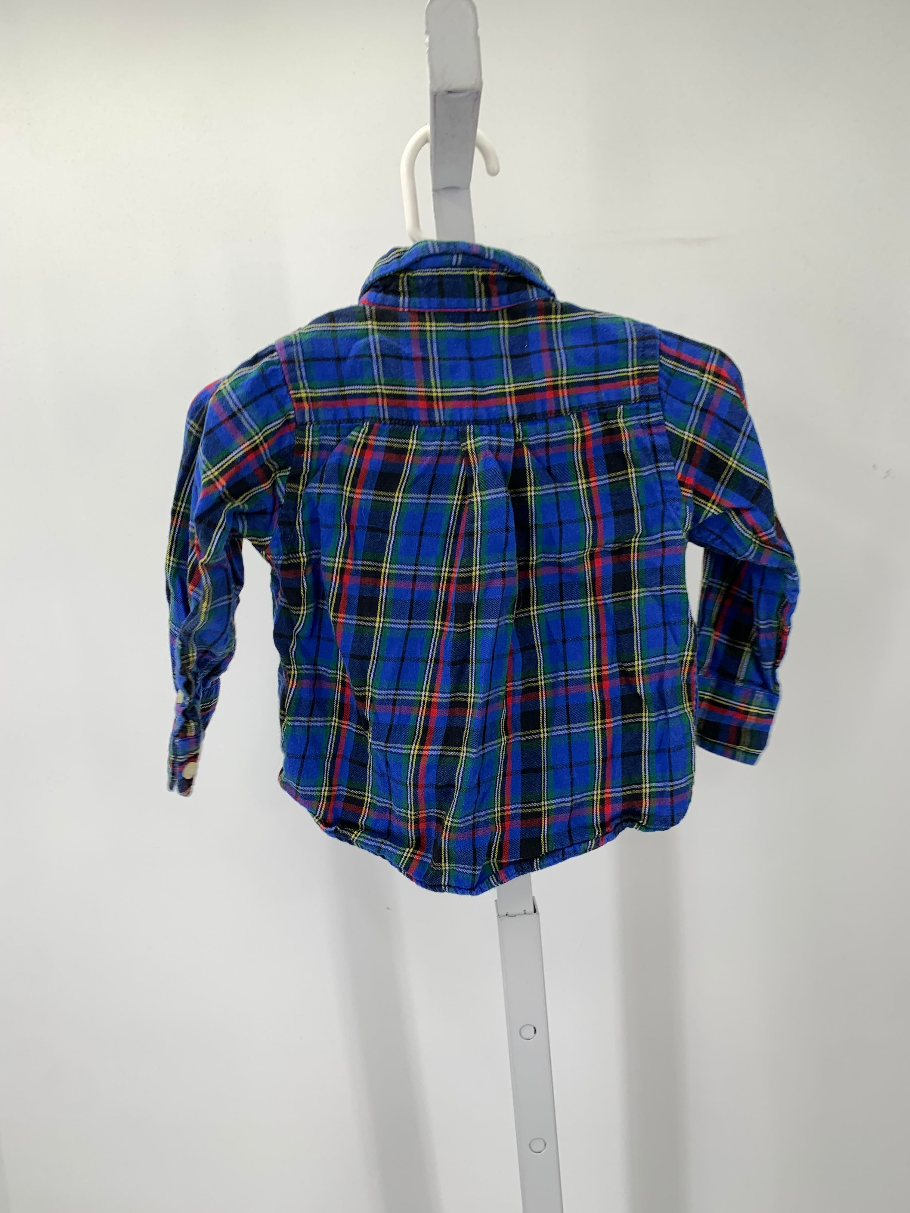 PLAID BTN DOWN