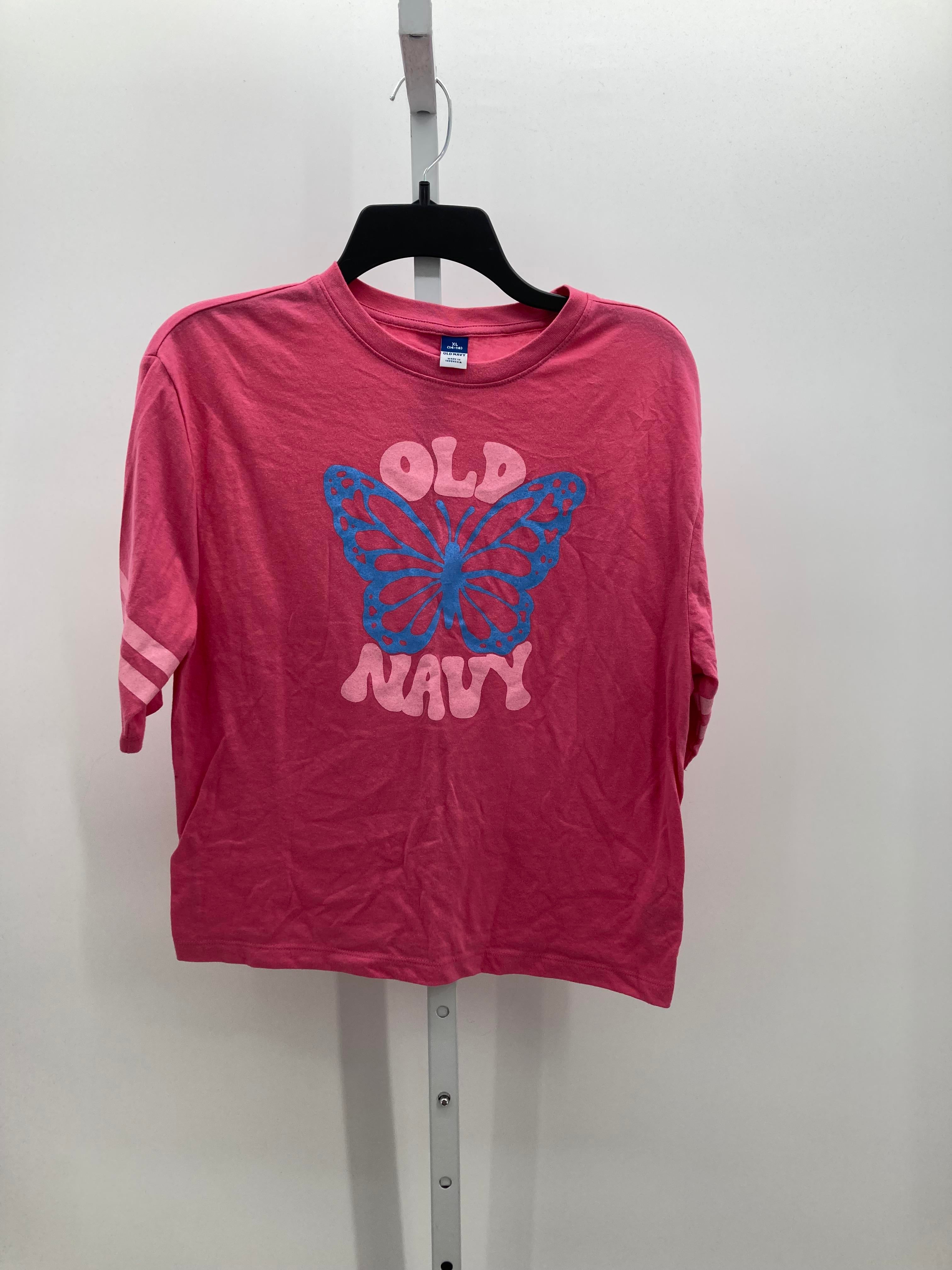 Old Navy Size 14-16 Girls Short Sleeve Shirt