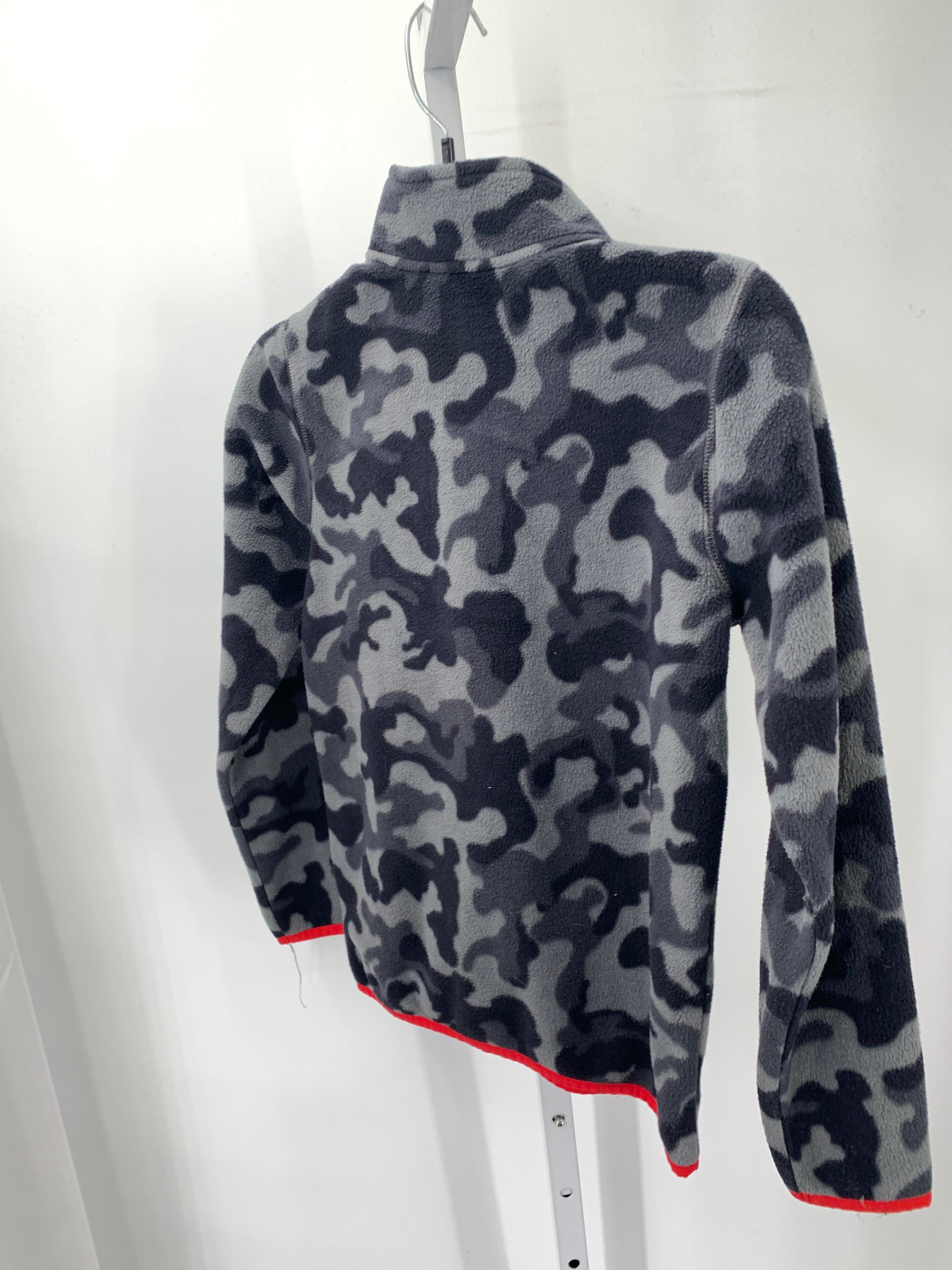 CAMO PARTIAL ZIP FLEECE