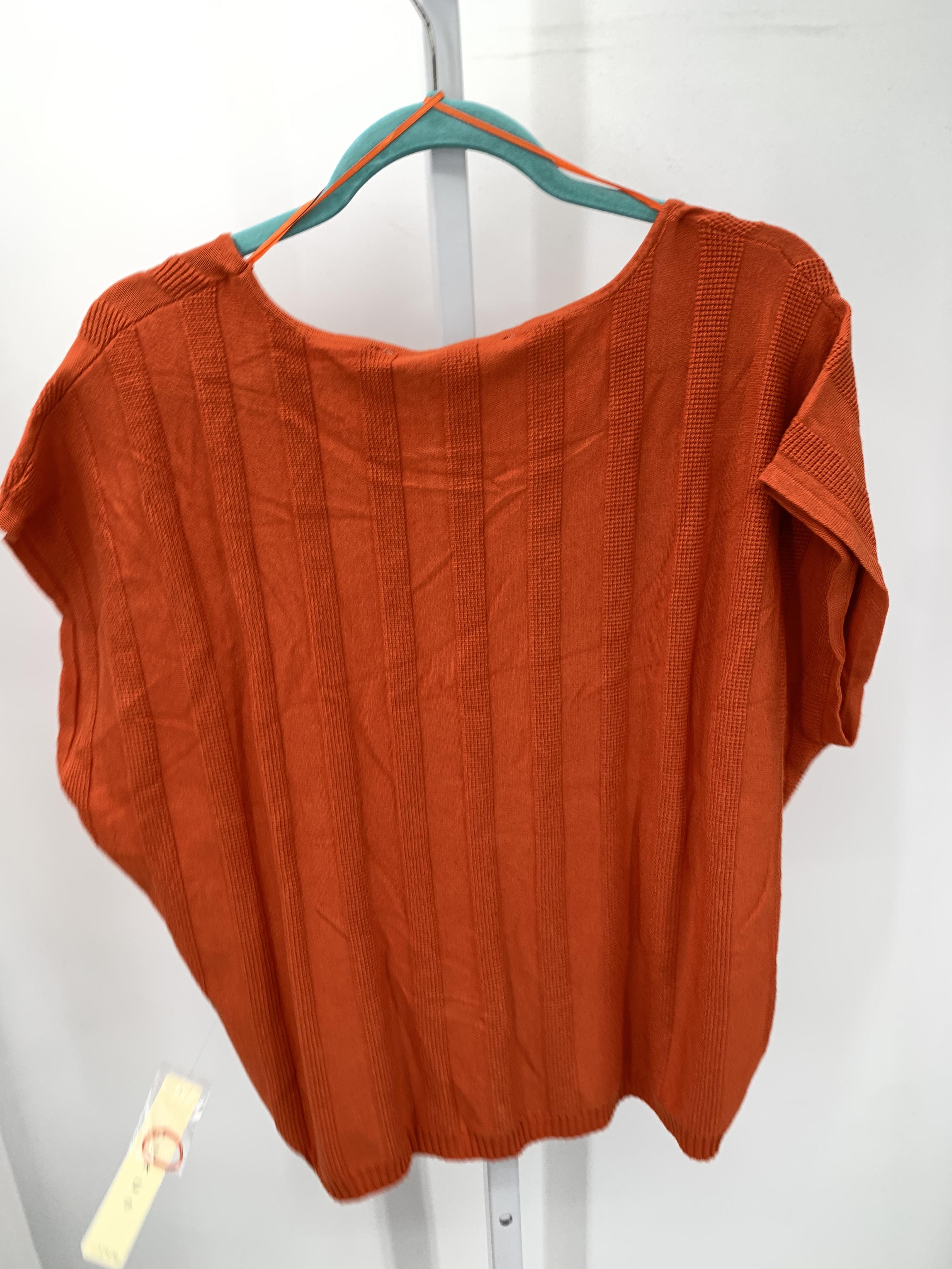 cyrus Size Large Misses Short Slv Sweater