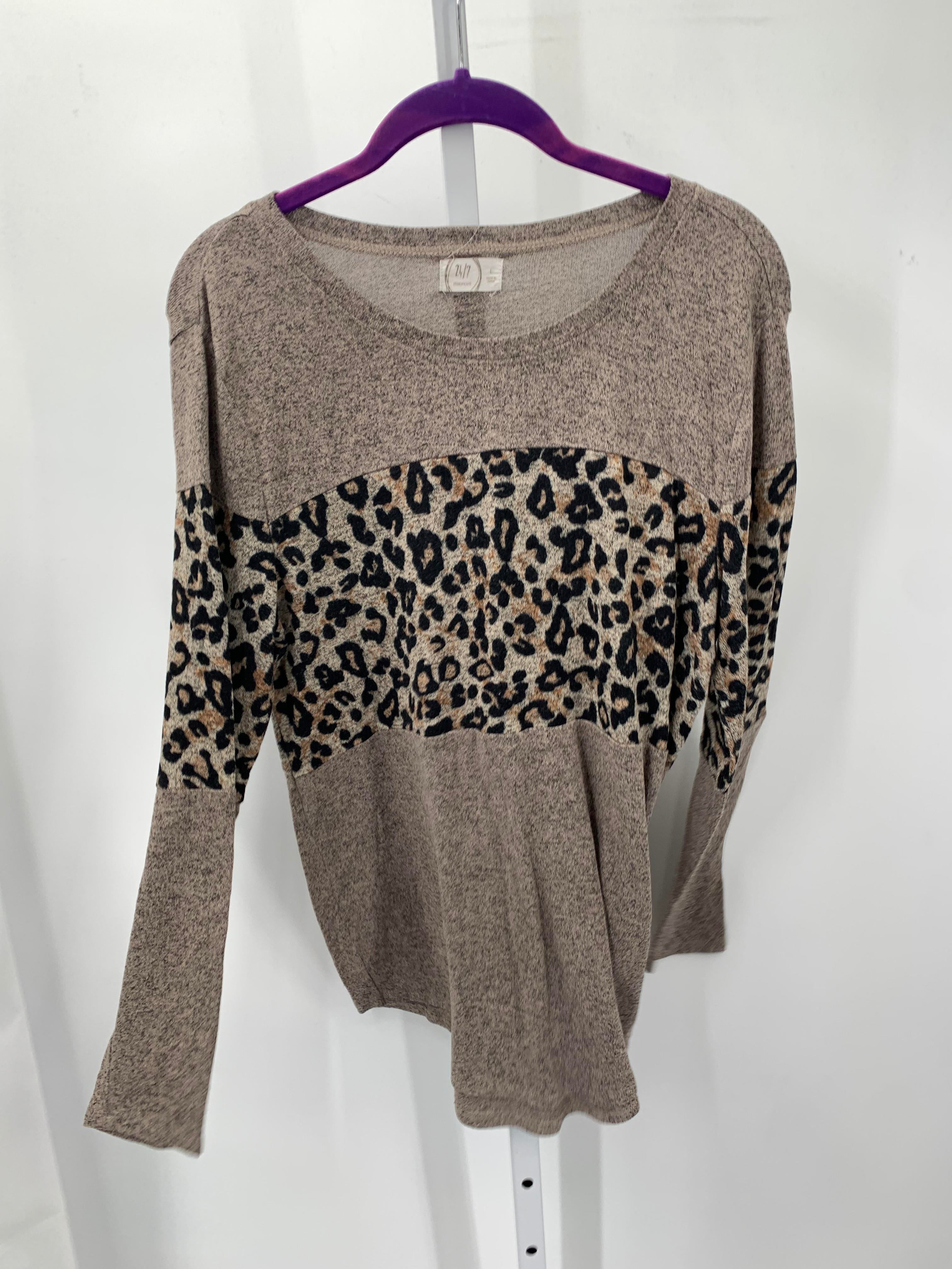 Maurices Size Large Misses Long Sleeve Shirt