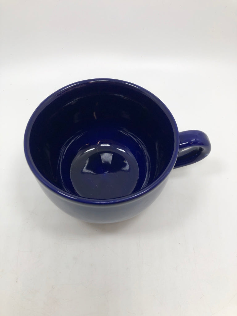 LG DRK BLUE MUG.