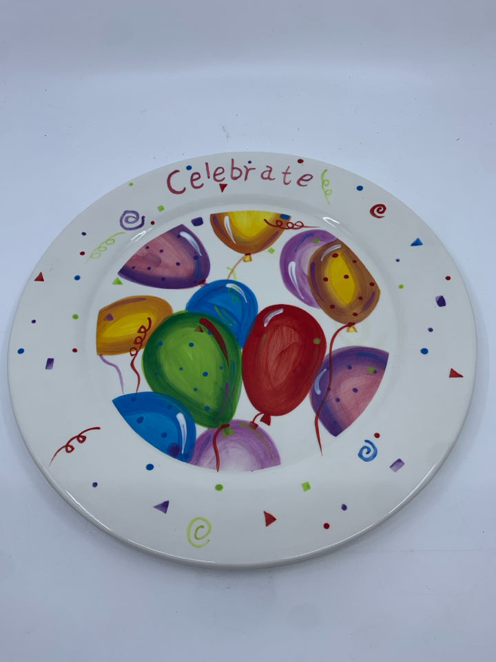 CELEBRATE BALLOONS PLATTER.