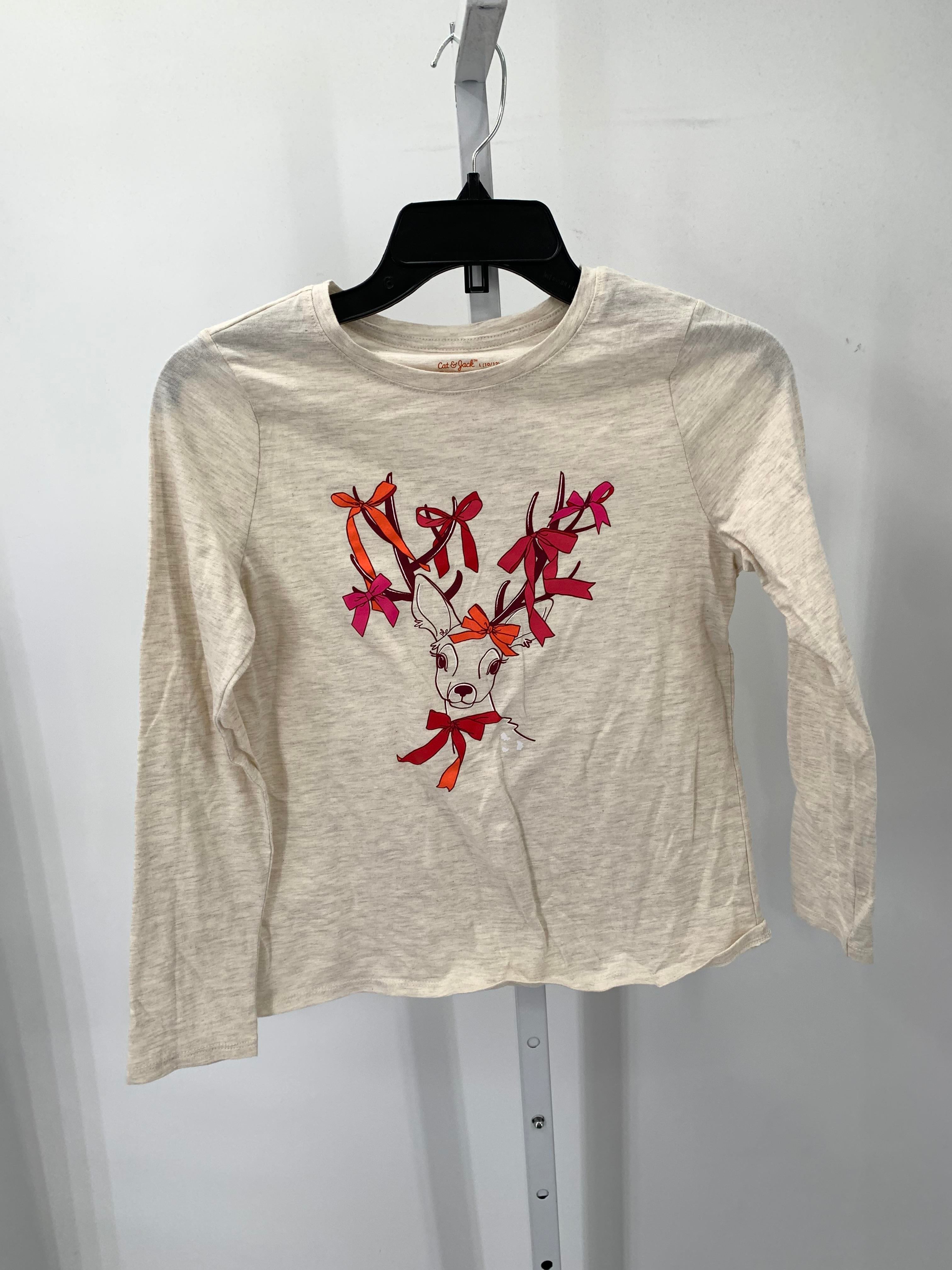 Cat & Jack Size 10-12 Girls Long Sleeve Shirt