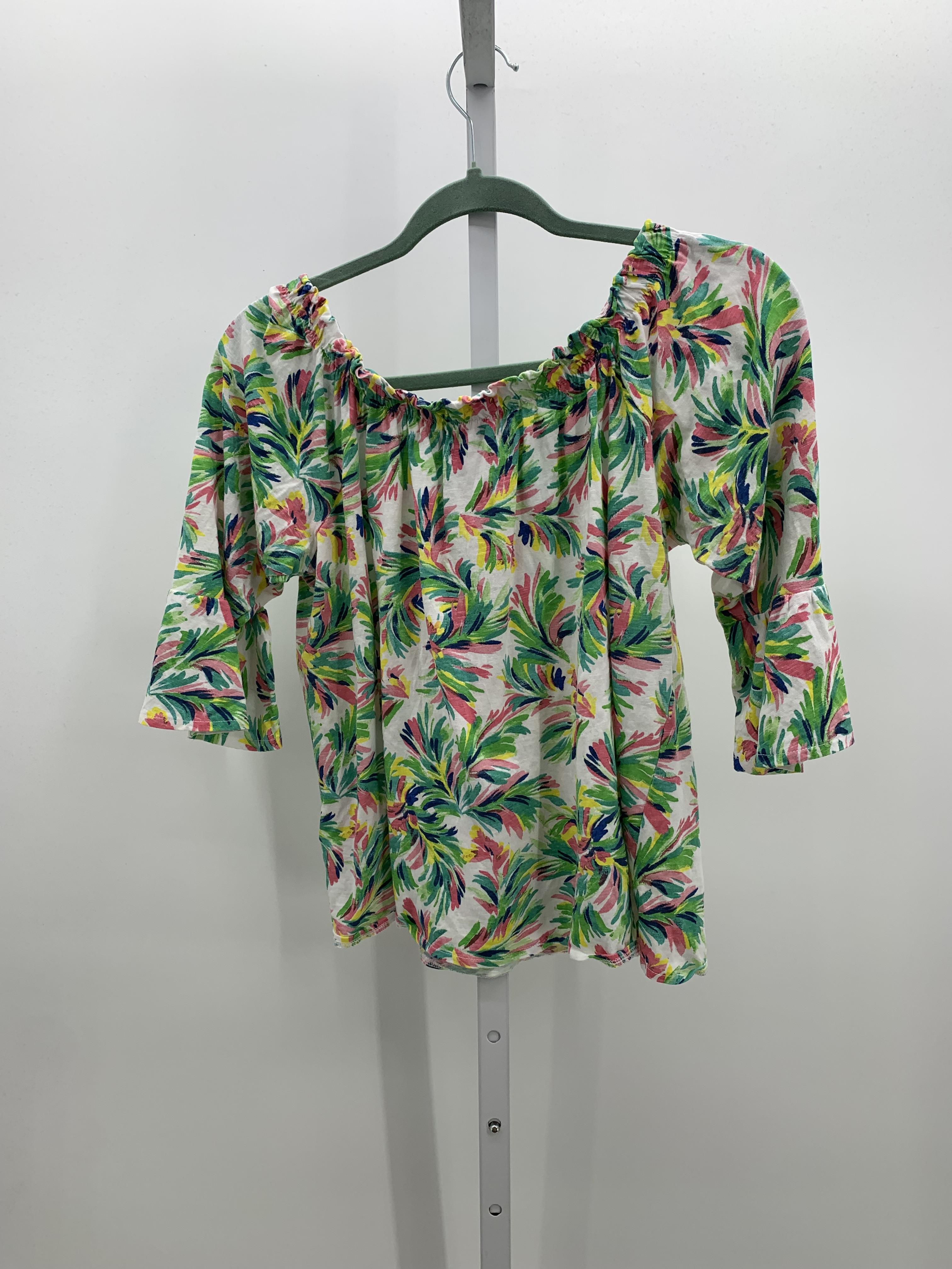 Size Medium Misses 3/4 Sleeve Shirt