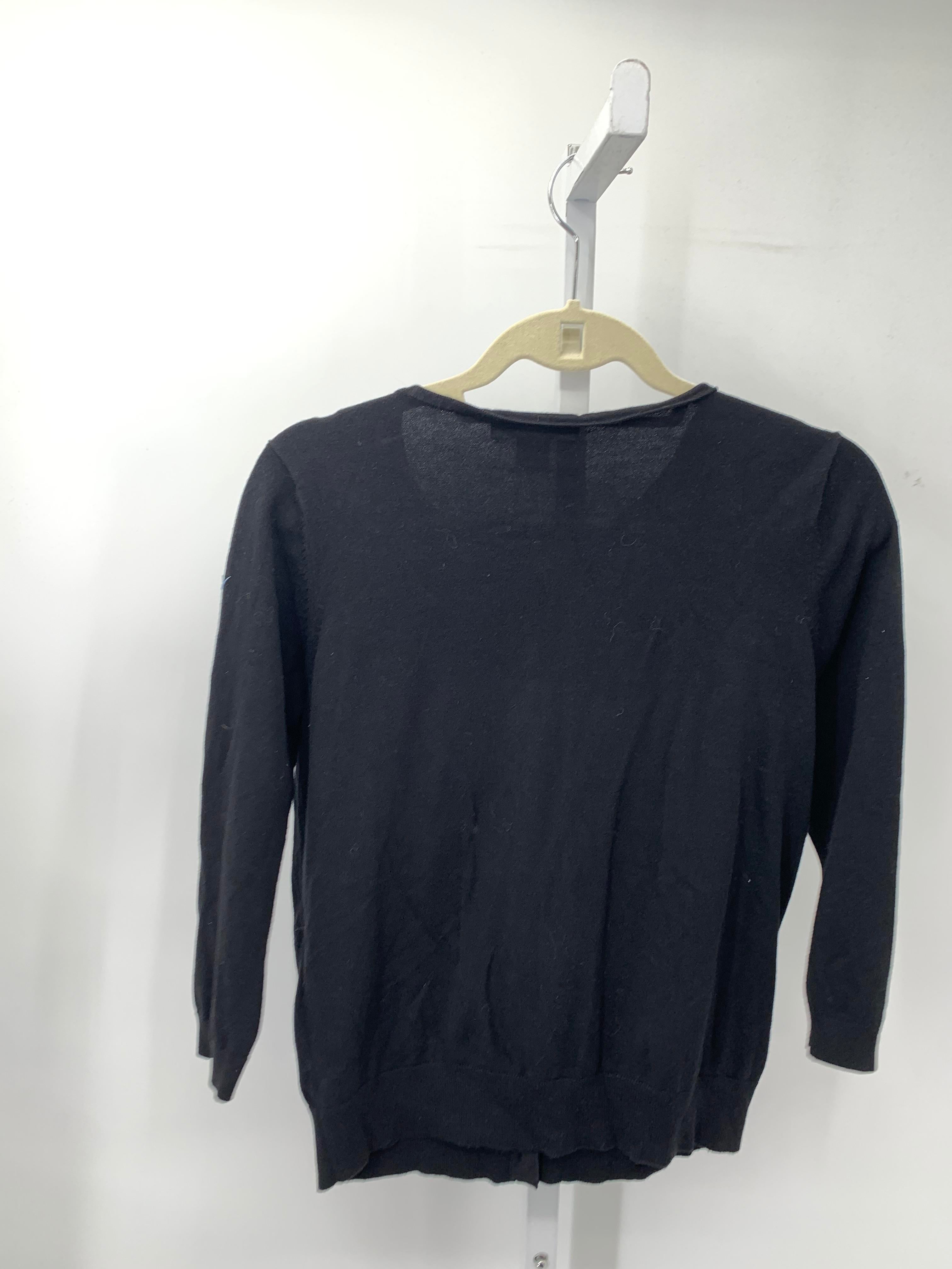 August Silk Size Medium Misses 3/4 Sleeve Sweater
