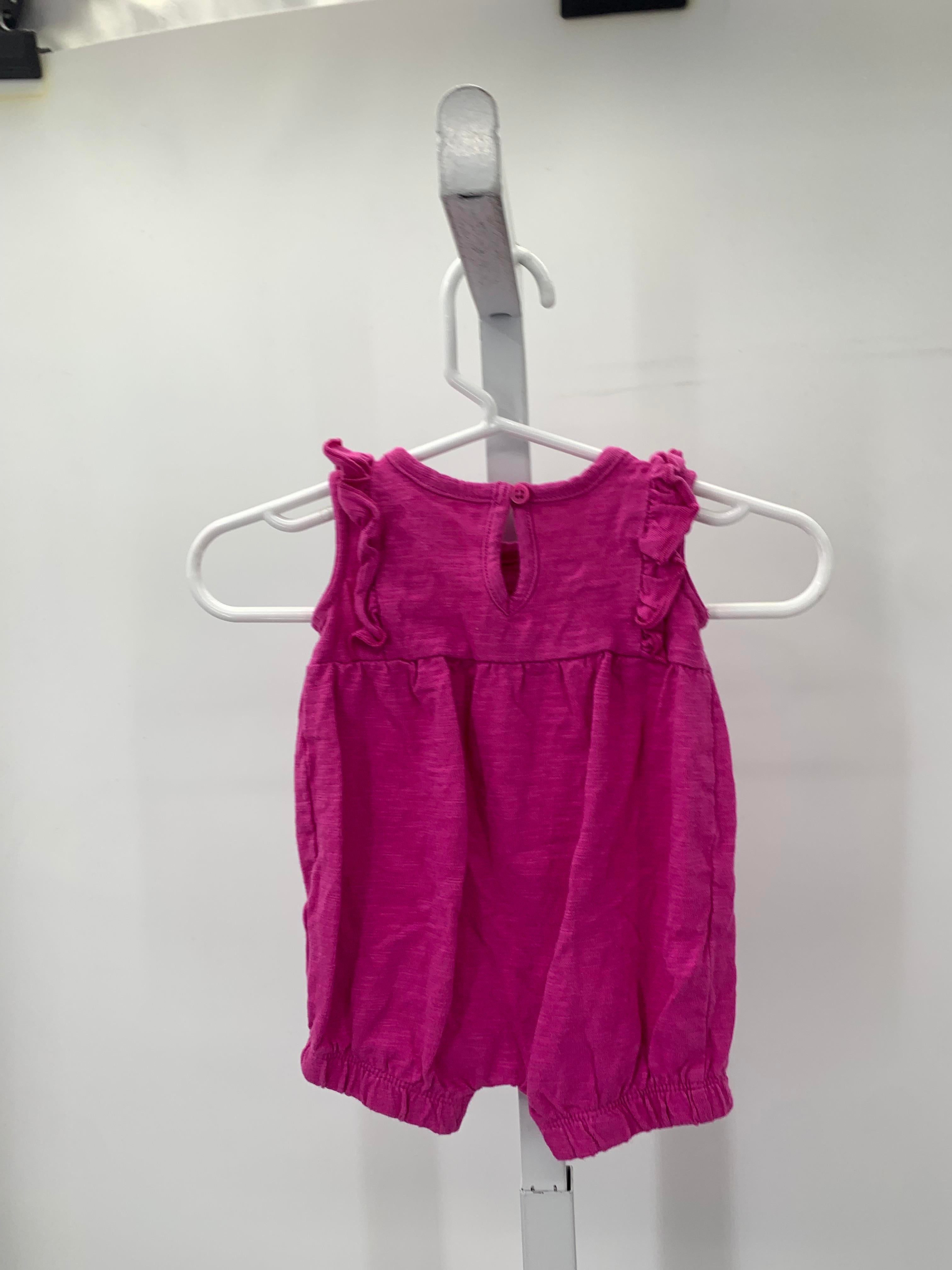 Carters Size Newborn Girls Sleeveless Romper