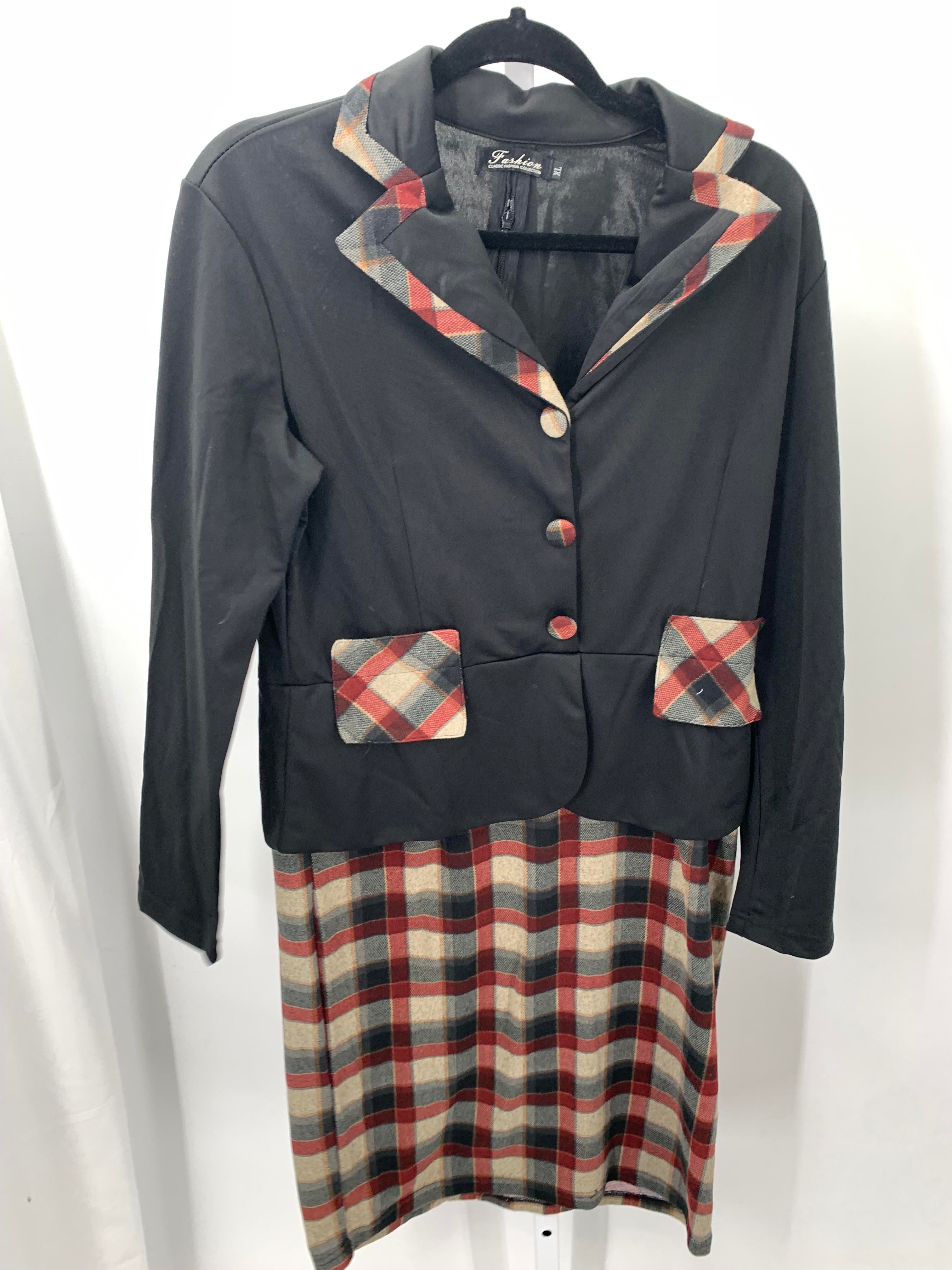 Size Extra Large Misses Long Sleeve Dress