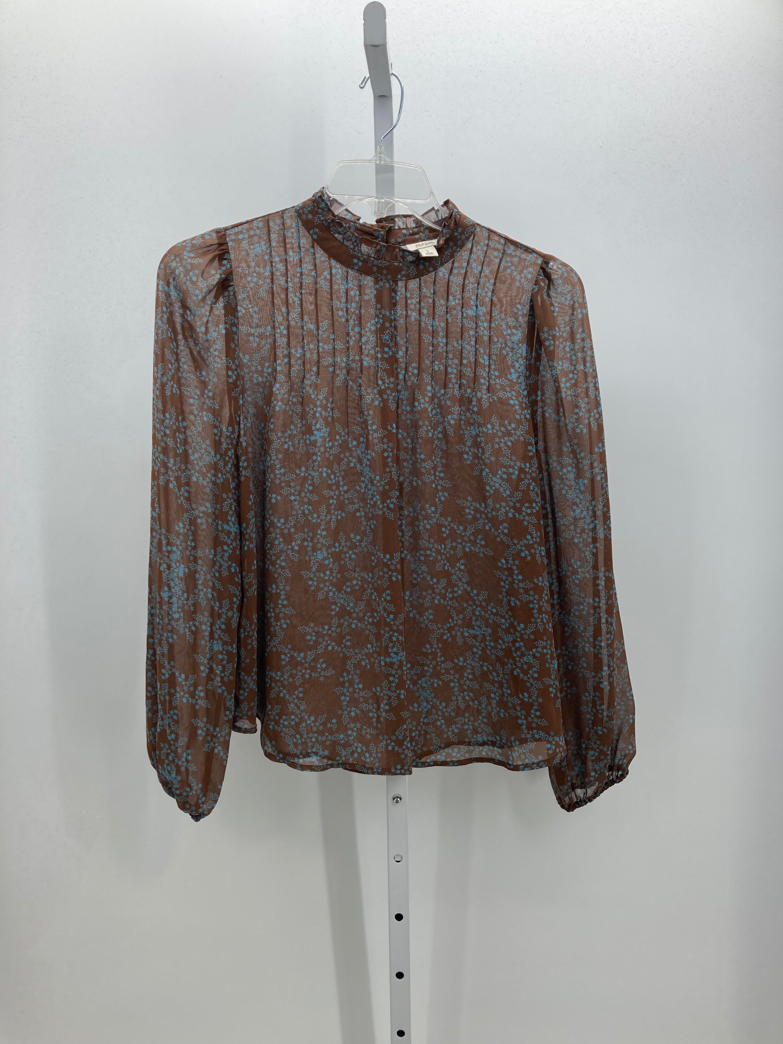 A.N.A. Size Large Misses Long Sleeve Shirt