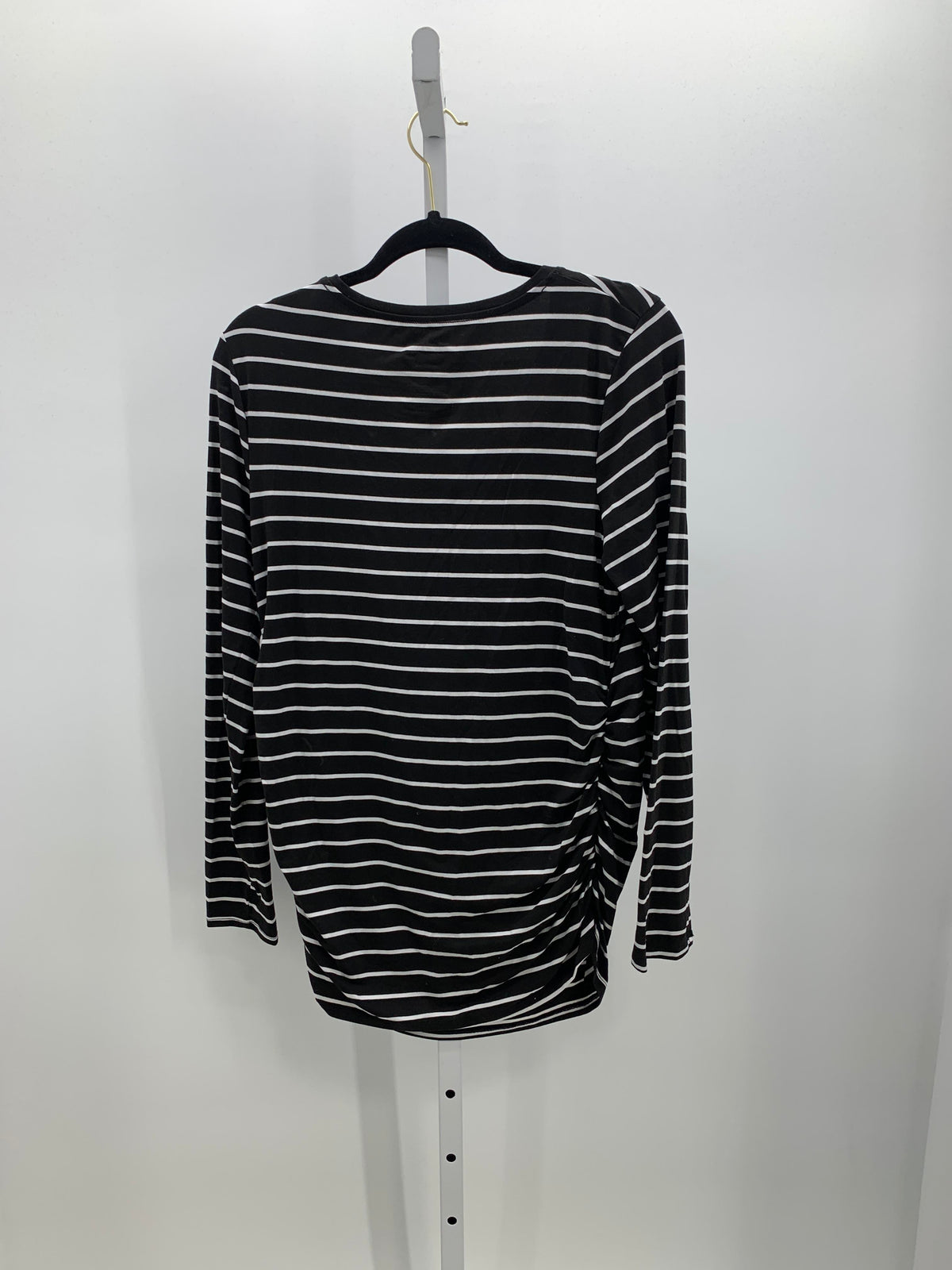 Time and Tru Black Size Medium Maternity Long Sleeve Shirt