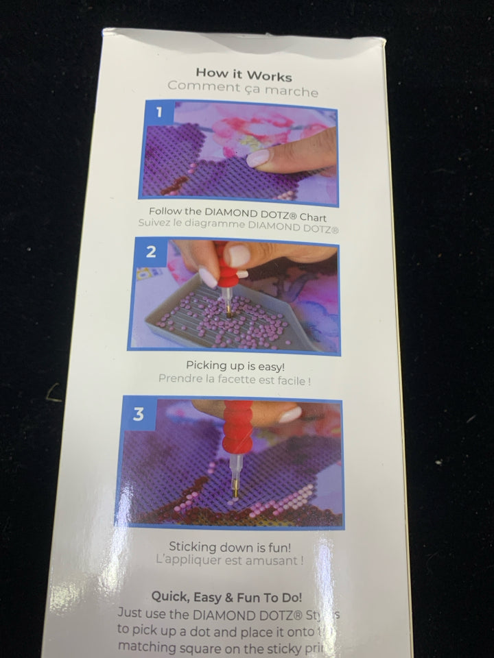 NIB SUNFLOWER LANDSCAPE DIAMOND ART DIAMOND DOTZ.