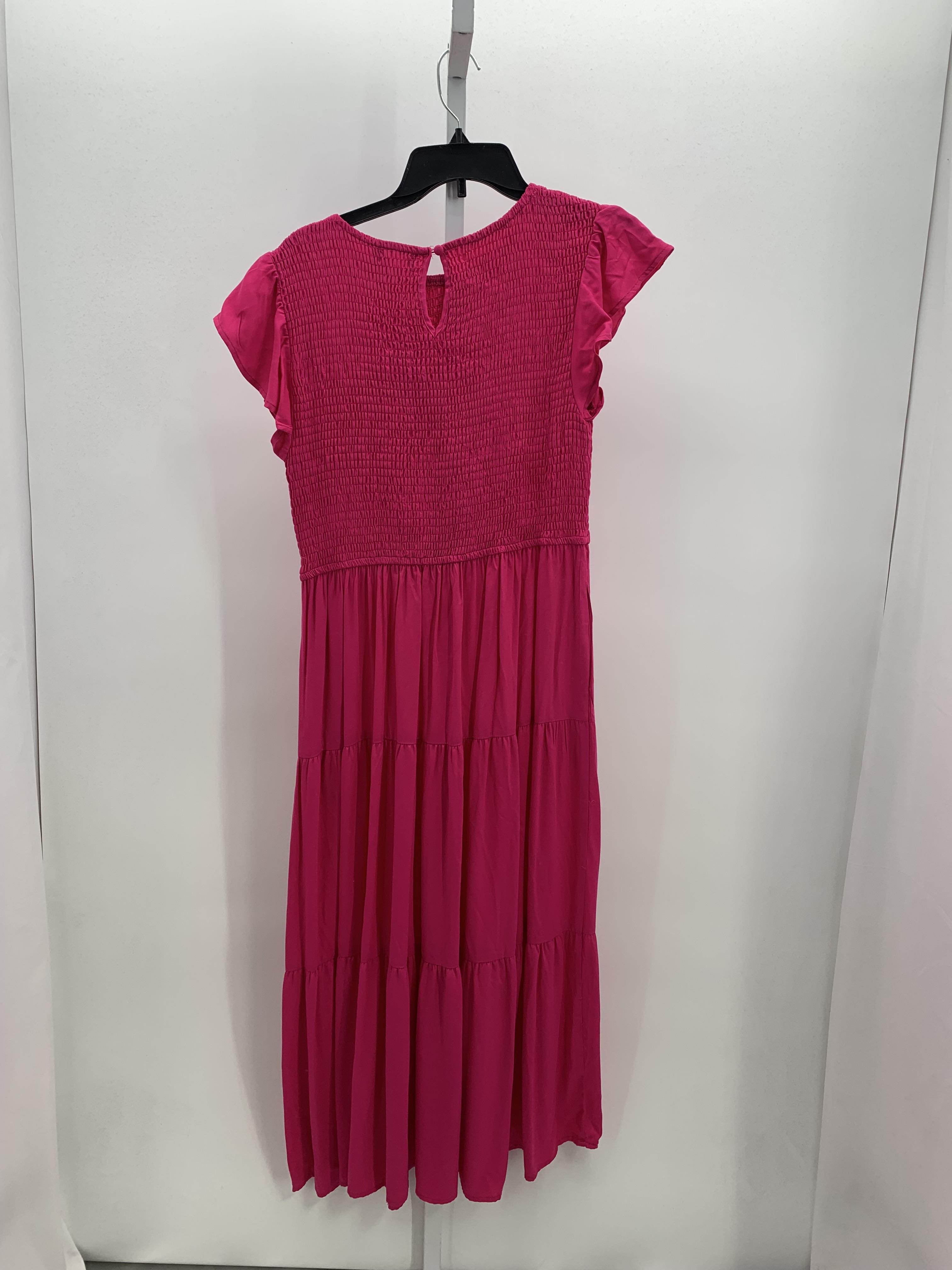 ZESICA Size Large Misses Short Sleeve Dress
