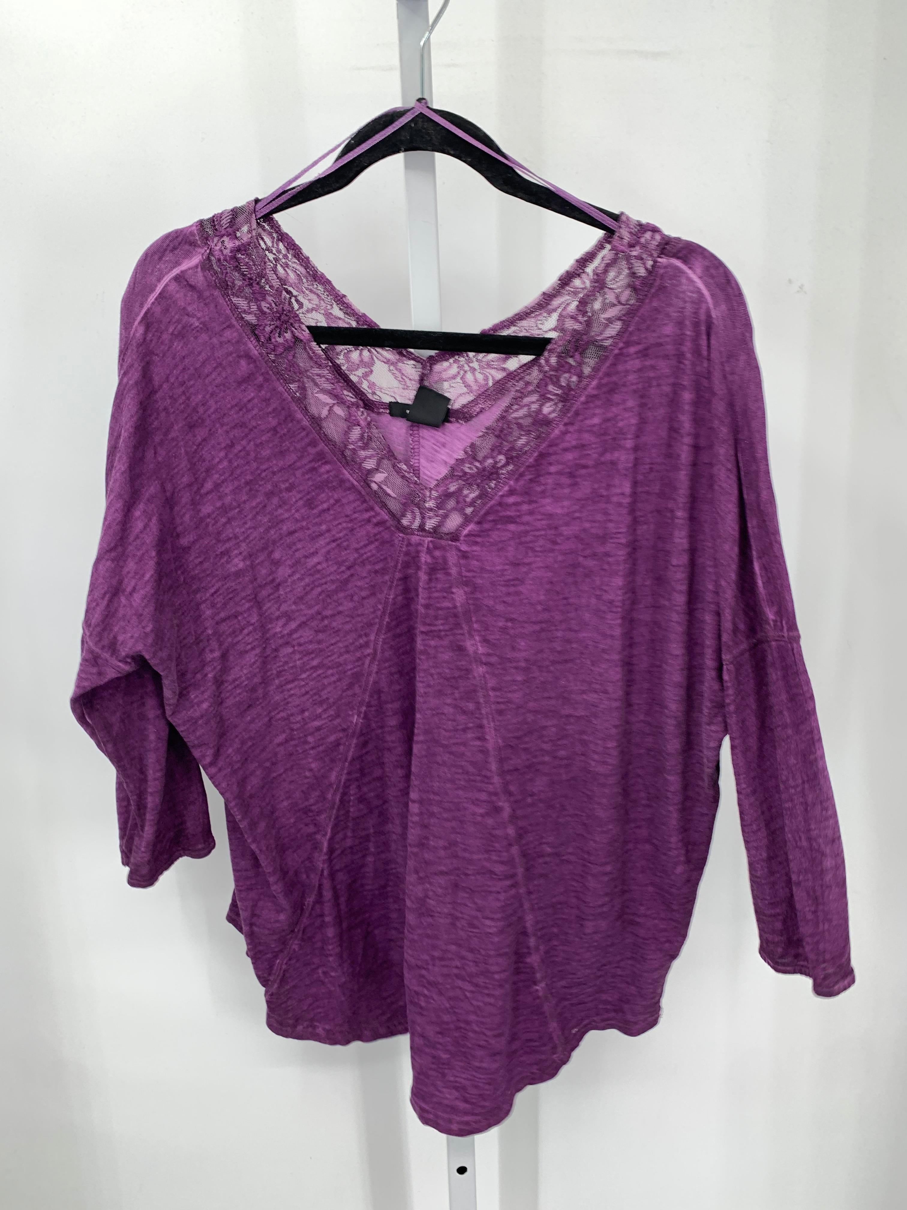 DKNY Size Extra Large Misses 3/4 Sleeve Shirt