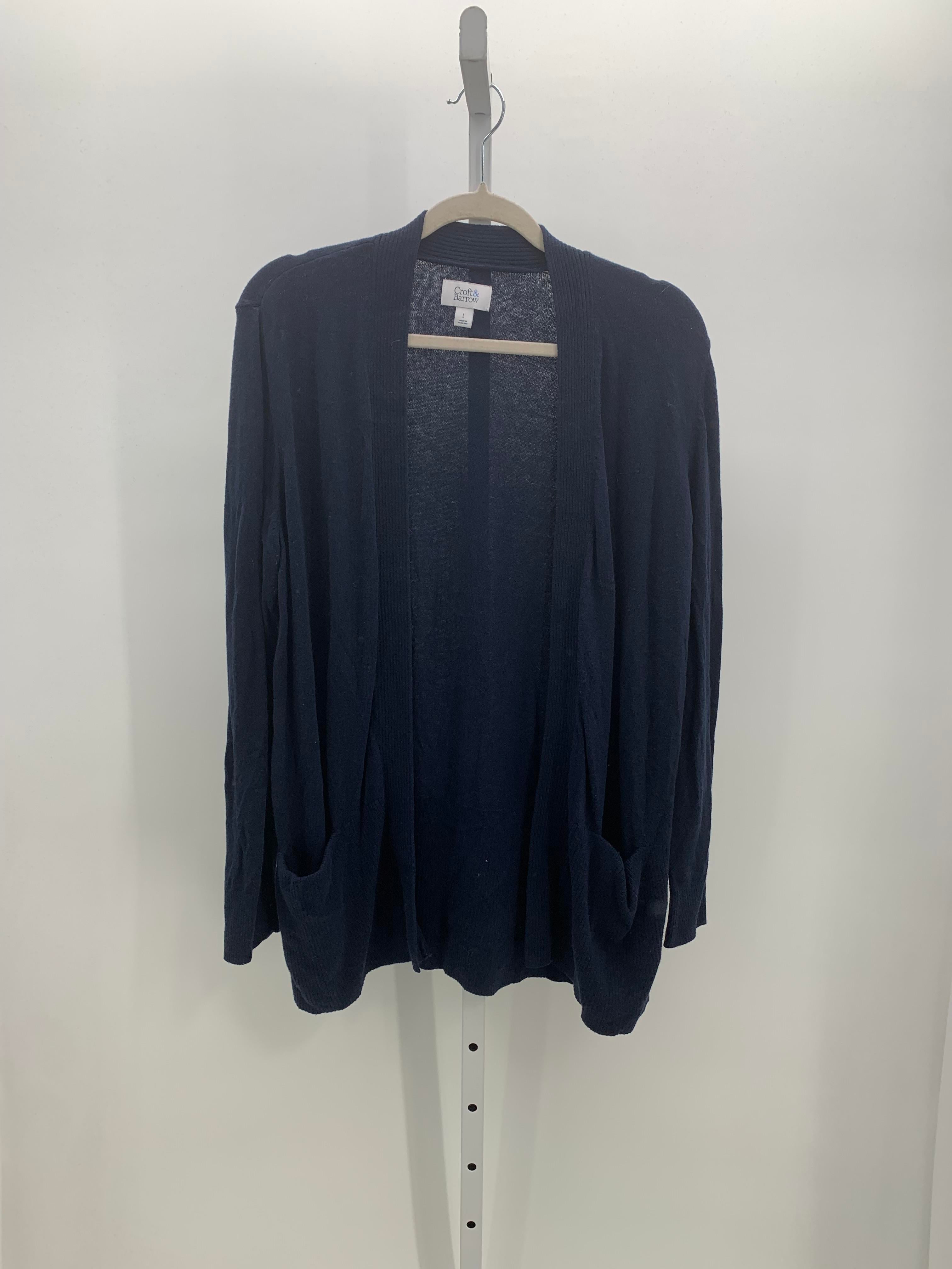Croft & Barrow Size Large Misses Cardigan