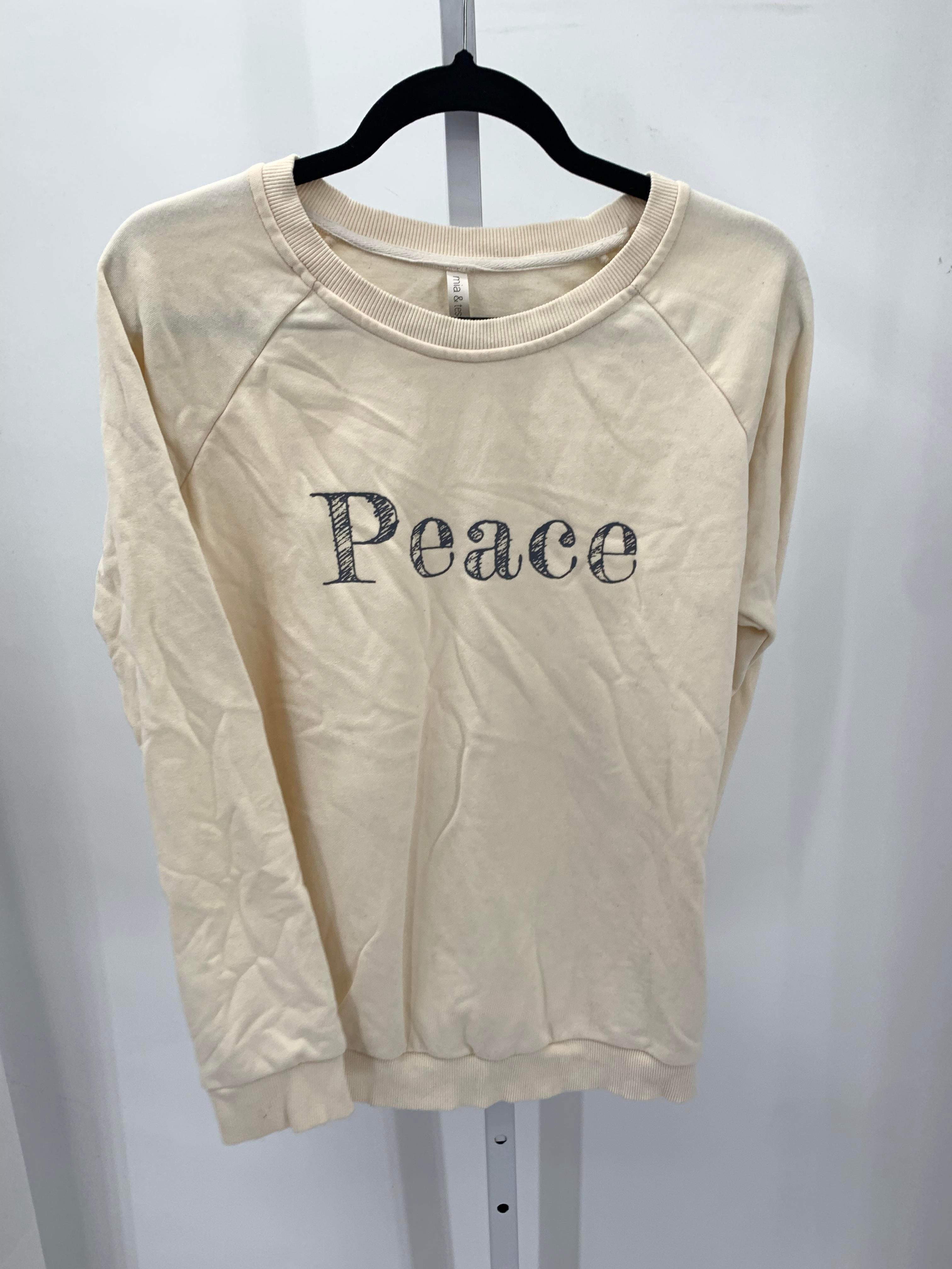 Mia & Tess Size Extra Large Misses Long Sleeve Shirt