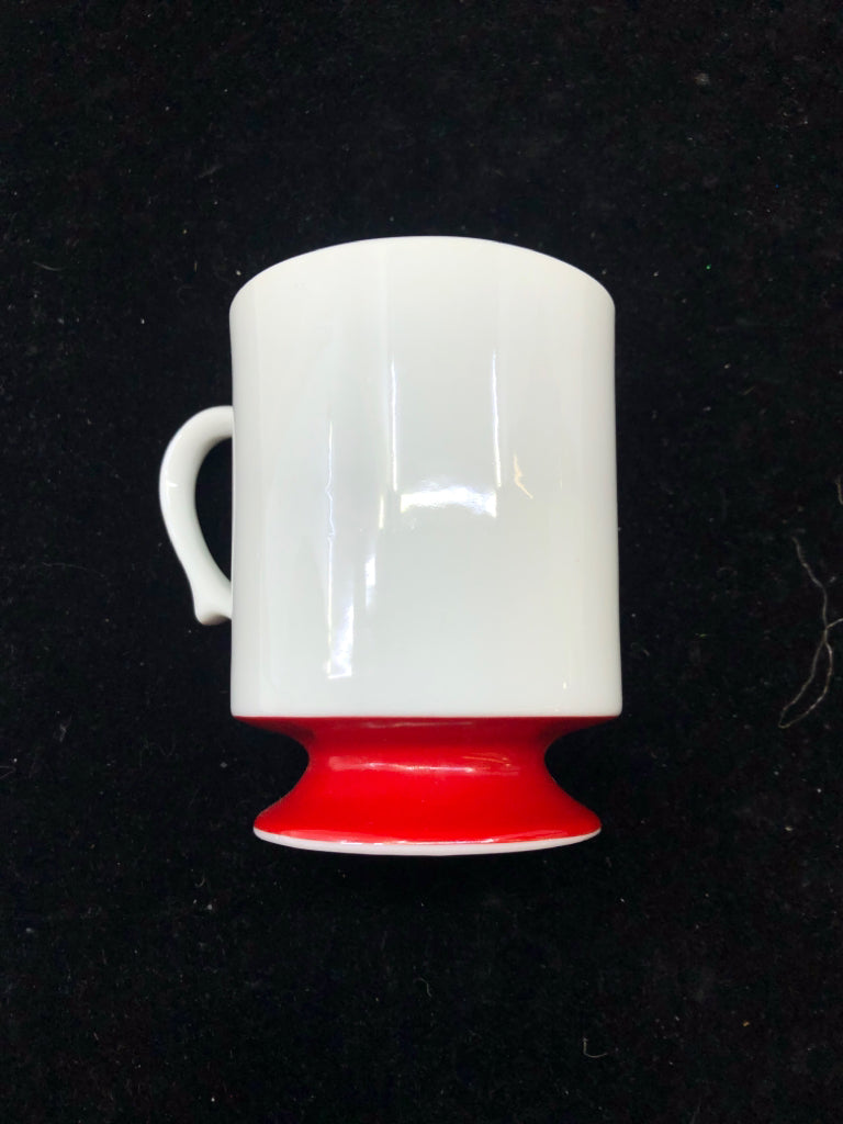 "MERRY CHRISTMAS" SANTA MUG.