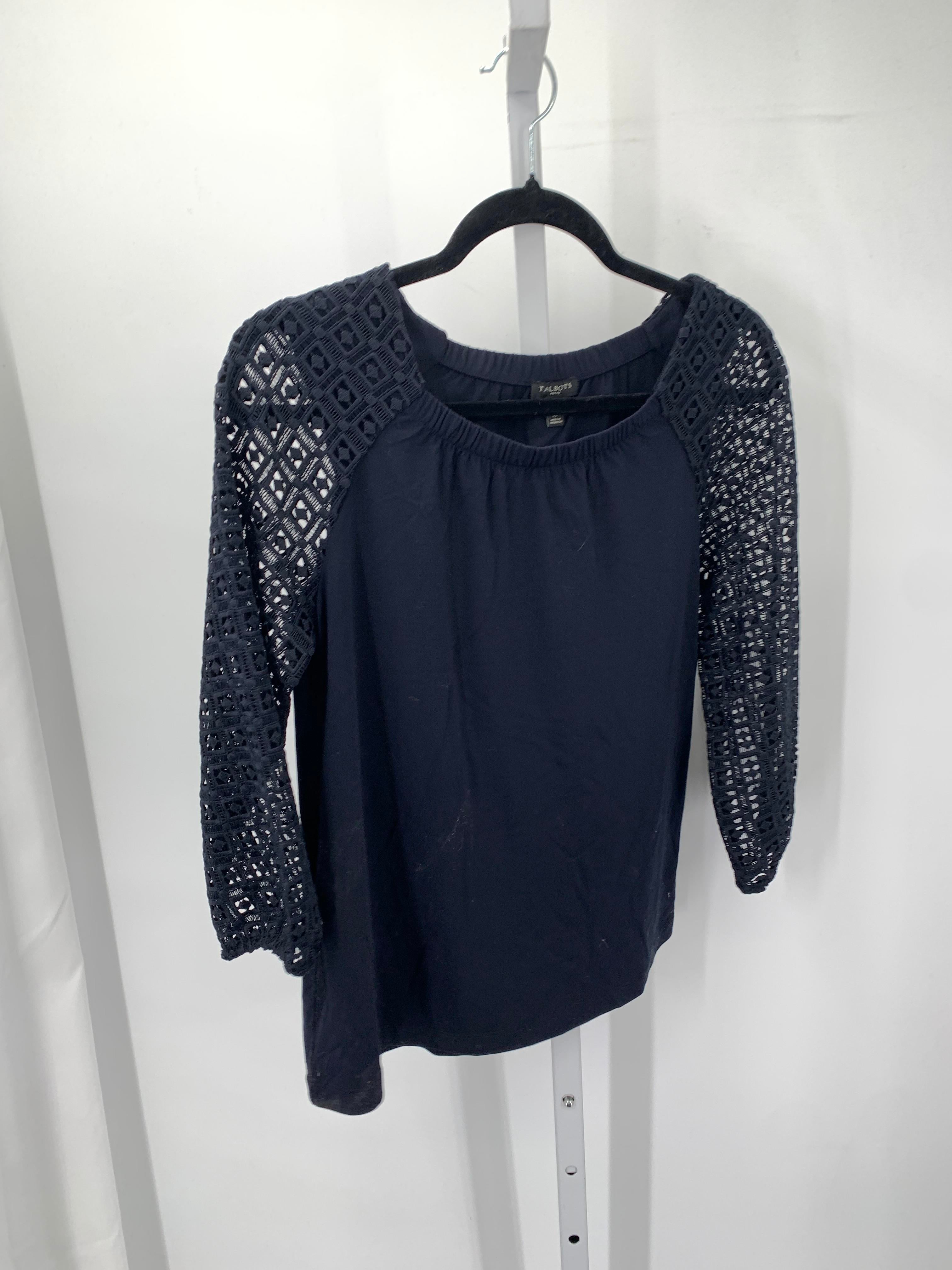 Talbots Size Small Petite Petite 3/4 Sleeve Shirt