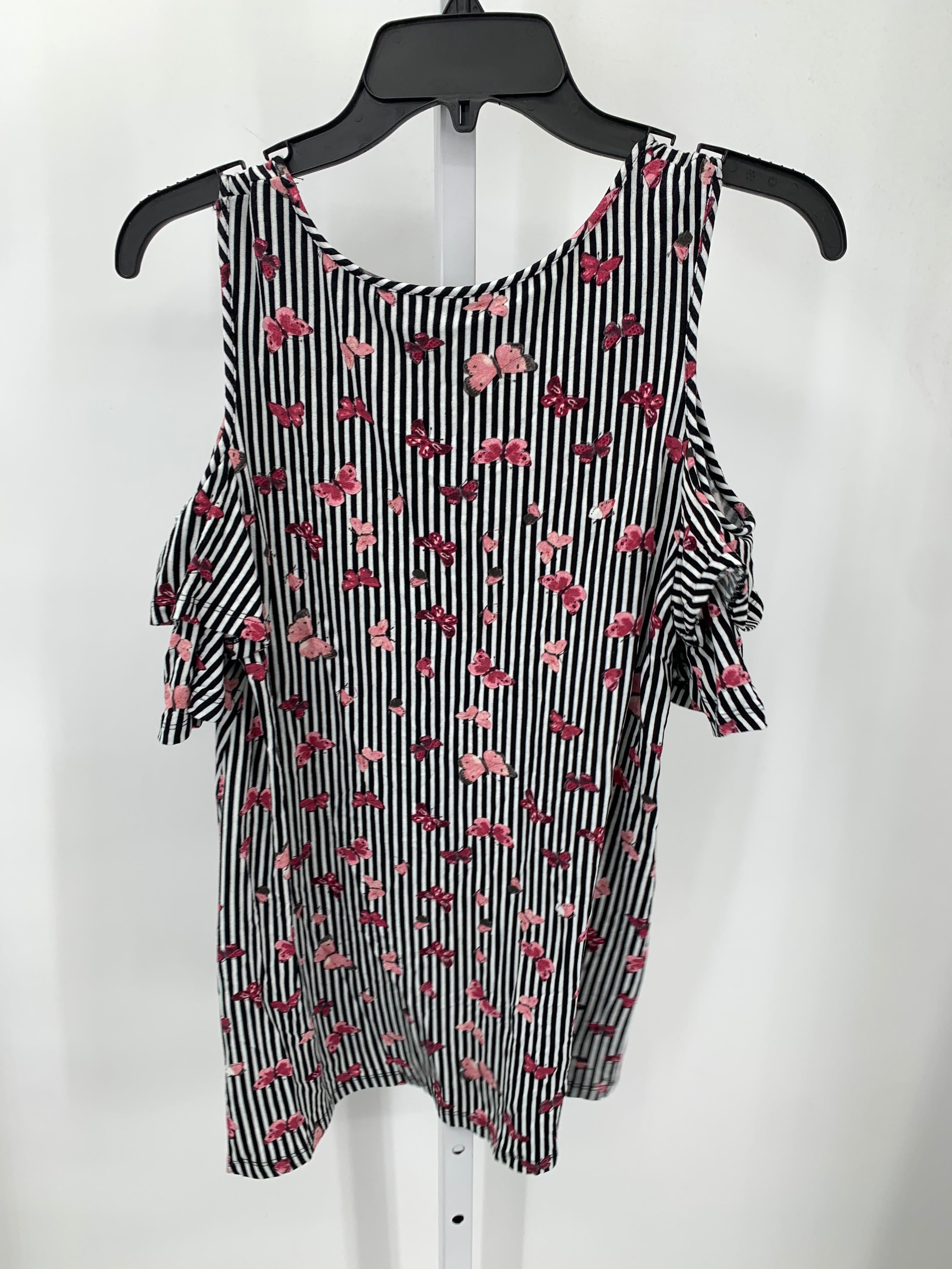 Elle Size X Small Misses Short Sleeve Shirt