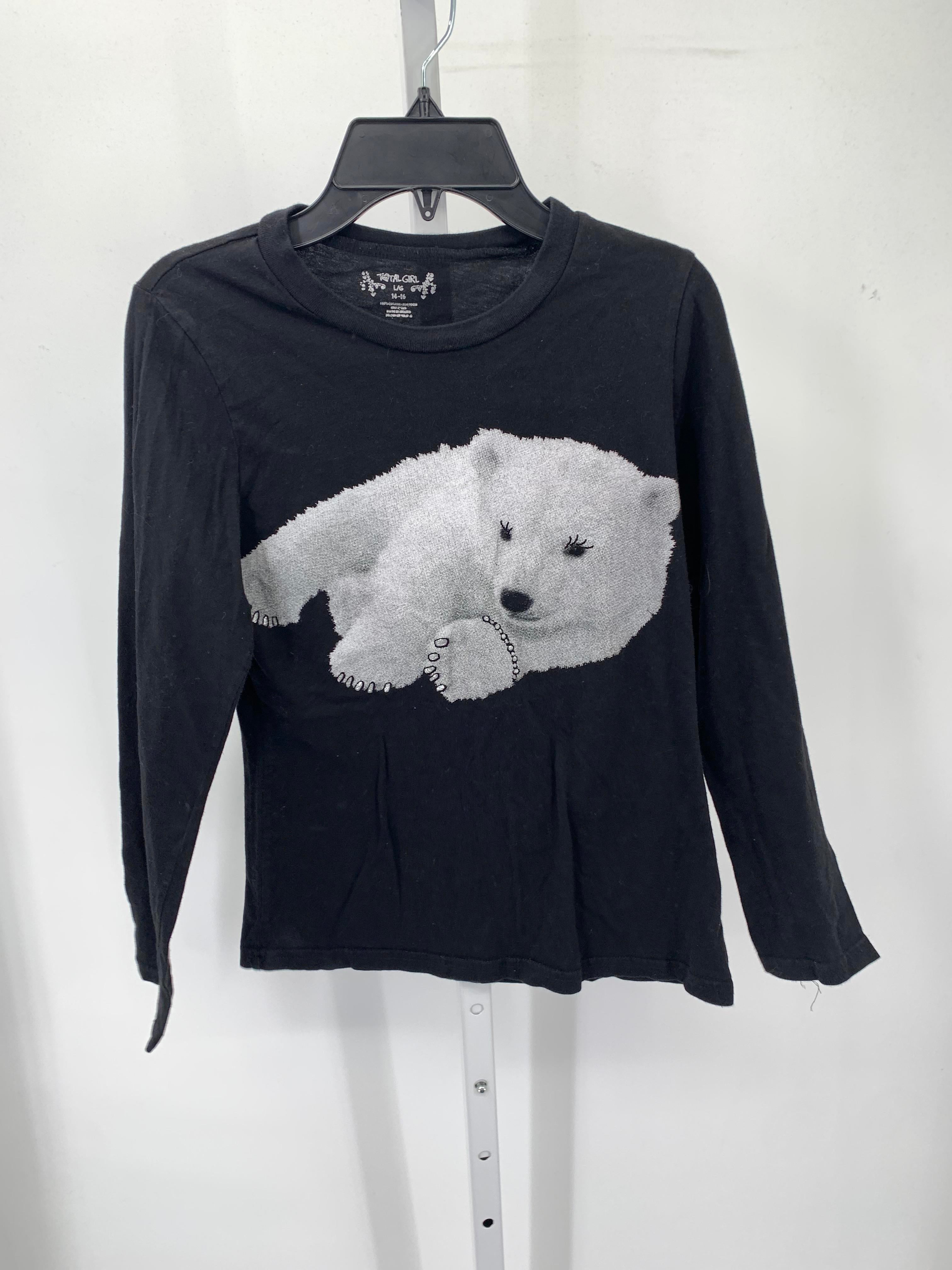 Total Girl Size 14-16 Girls Long Sleeve Shirt