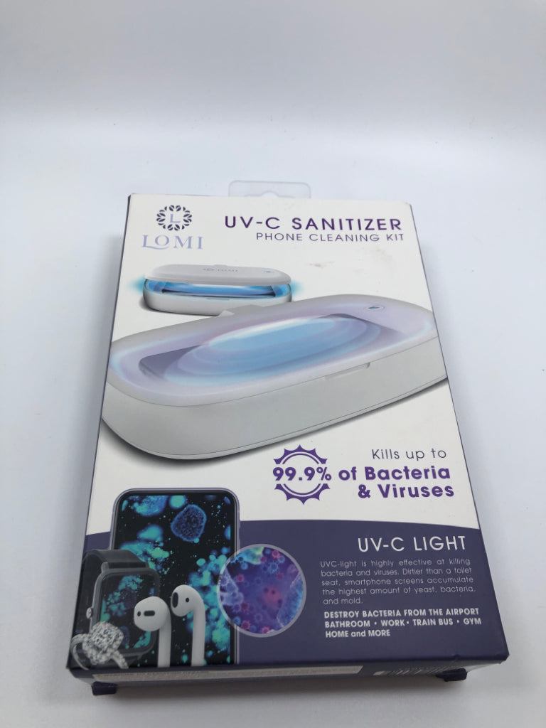 NIB UV-C SANITIZER PHONE CLEANING KIT