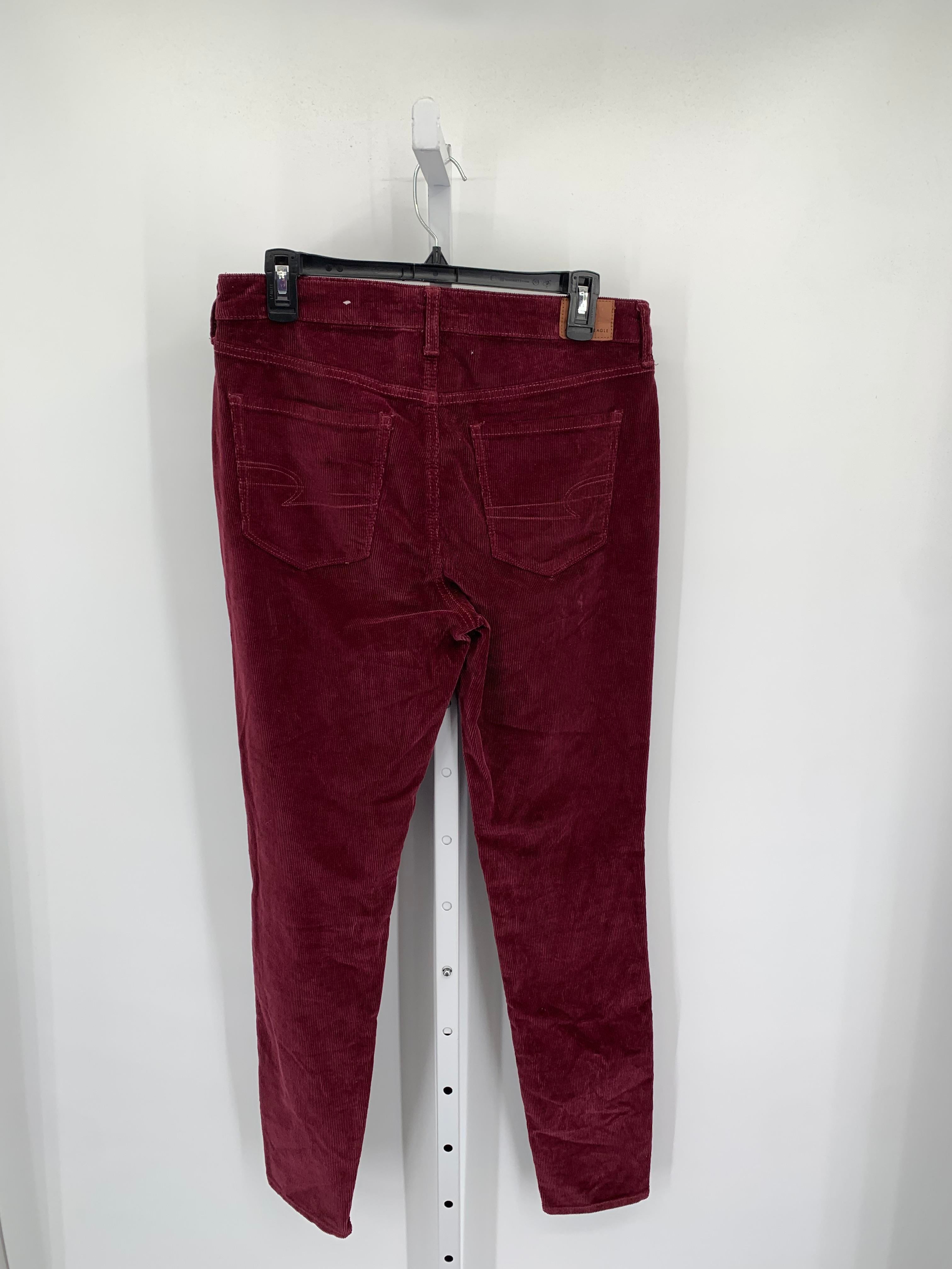 American Eagle Size 10 Long Juniors Corduroy