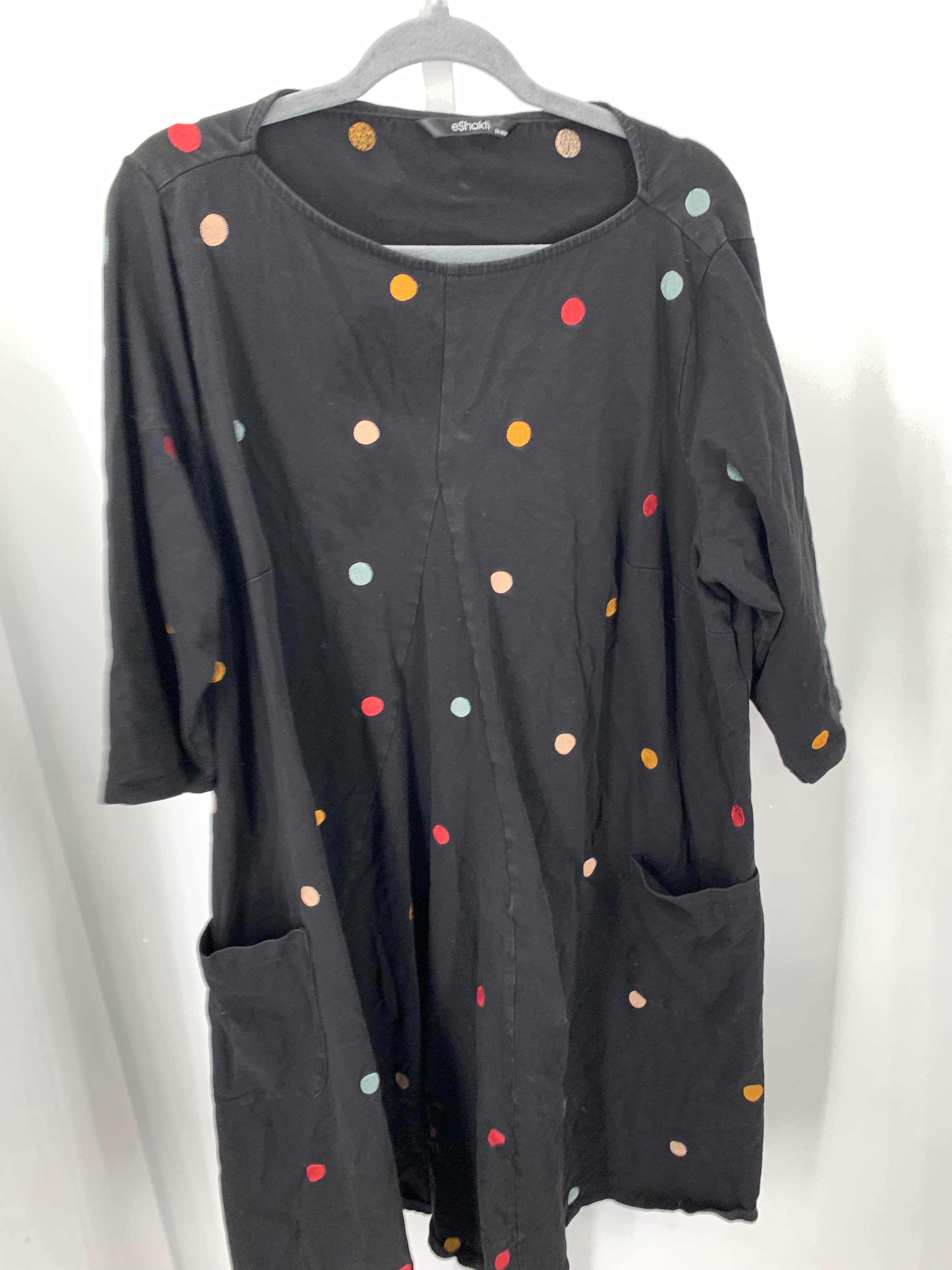 Size 3X Womens 3/4 Sleeve Dress