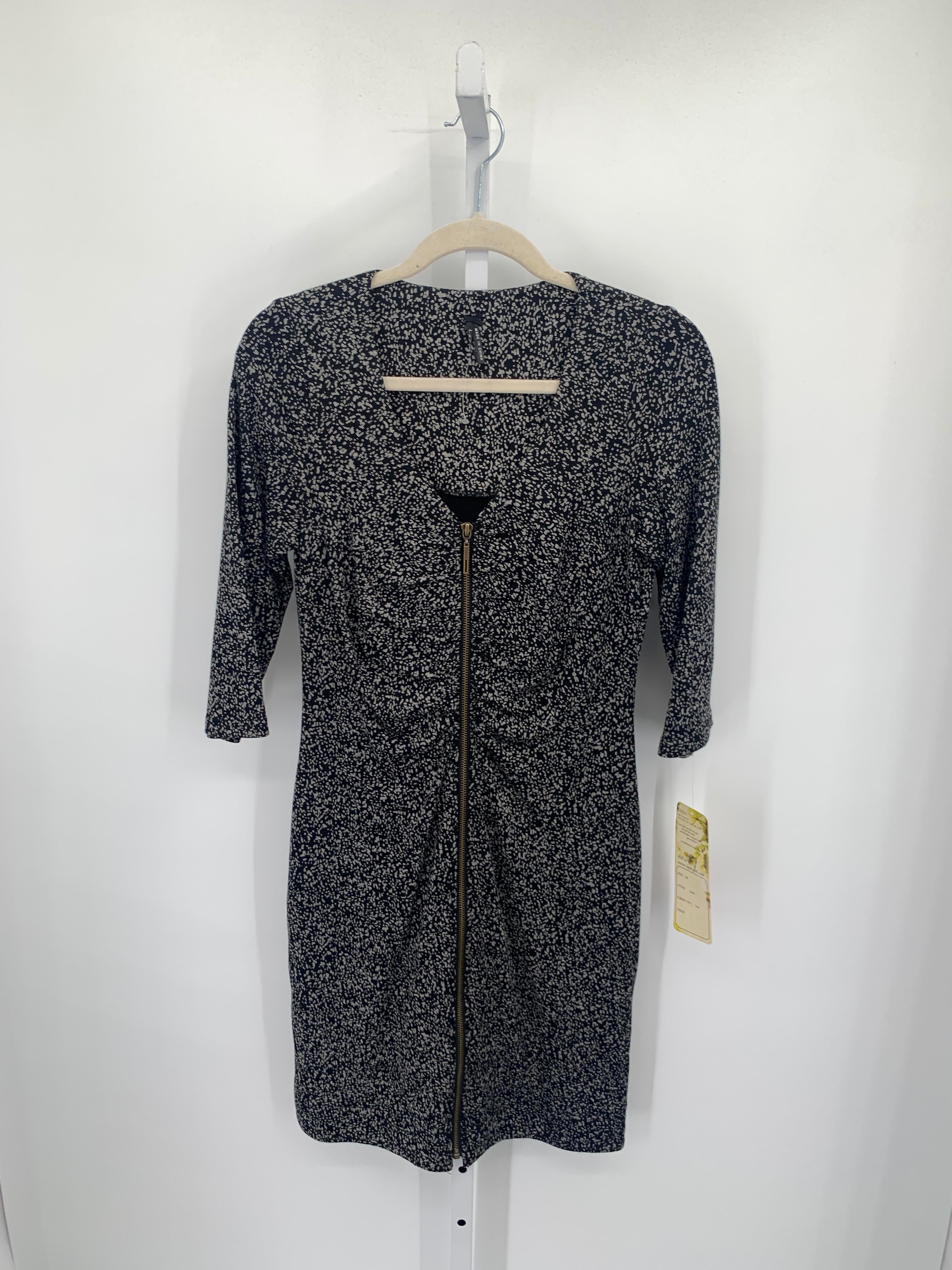 Lapis Size Medium Misses 3/4 Sleeve Dress