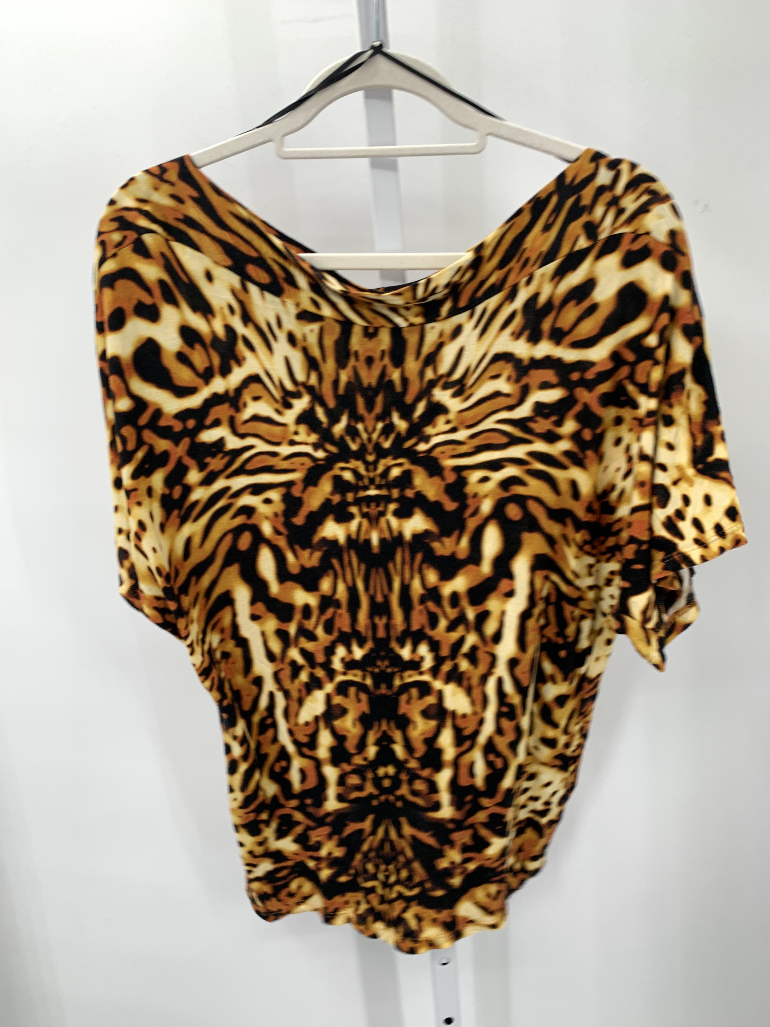 Jennifer Lopez Size Large Misses Short Sleeve Shirt