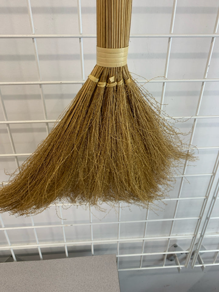 BAMBOO BROOM DECOR.