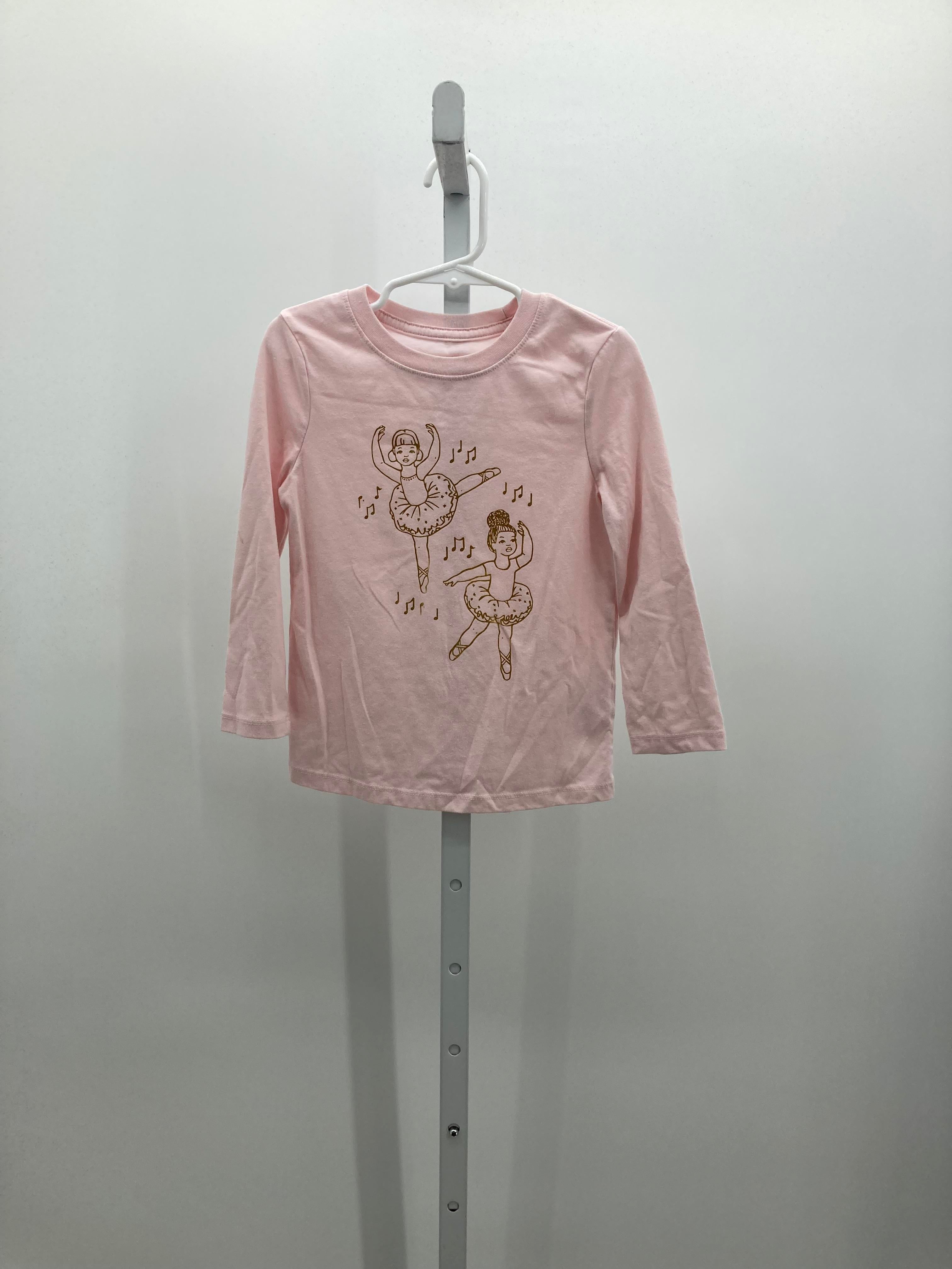Cat & Jack Size 4T Girls Long Sleeve Shirt