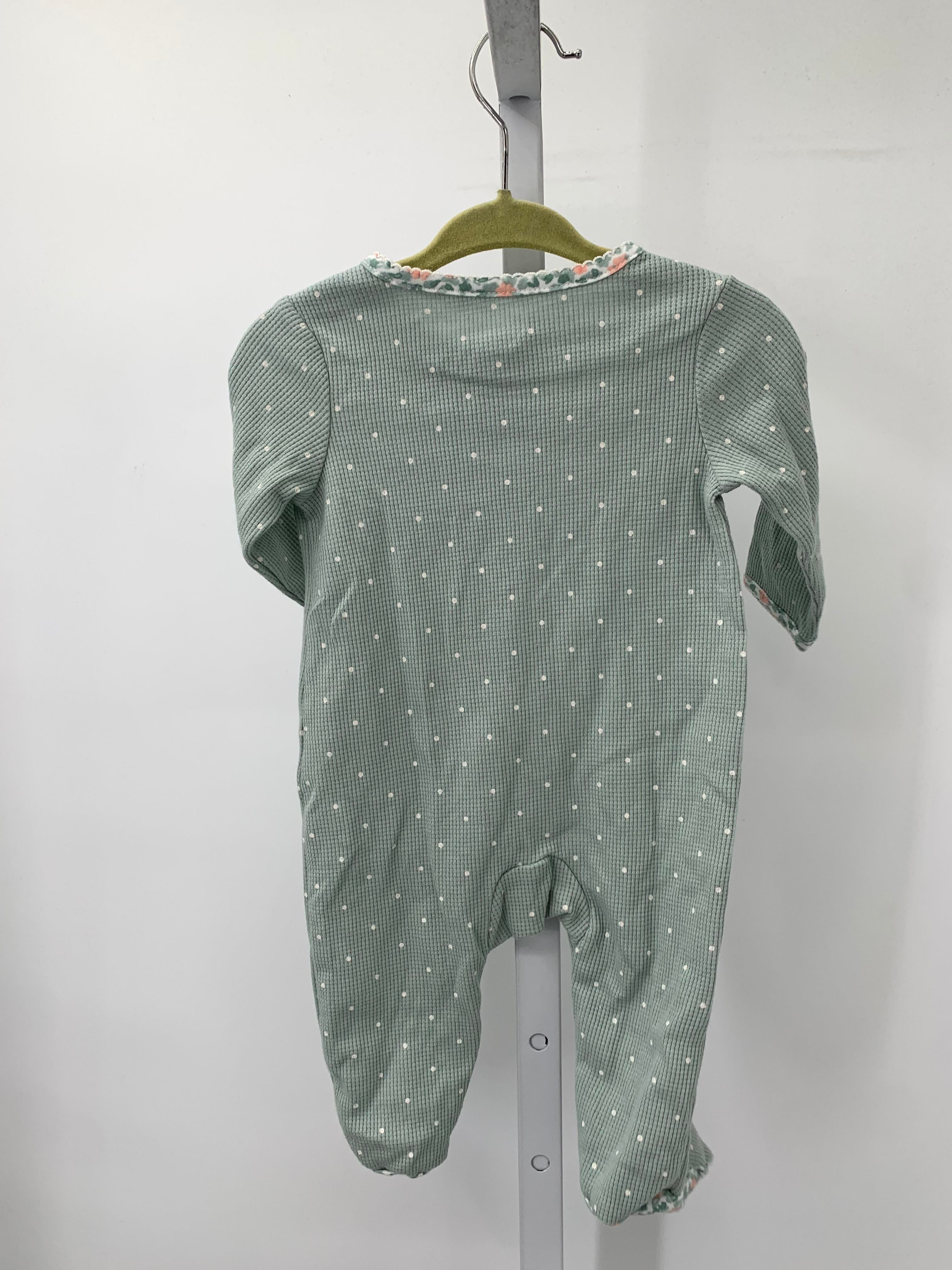 Carters Size 3 Months Girls Long Slv. Romper