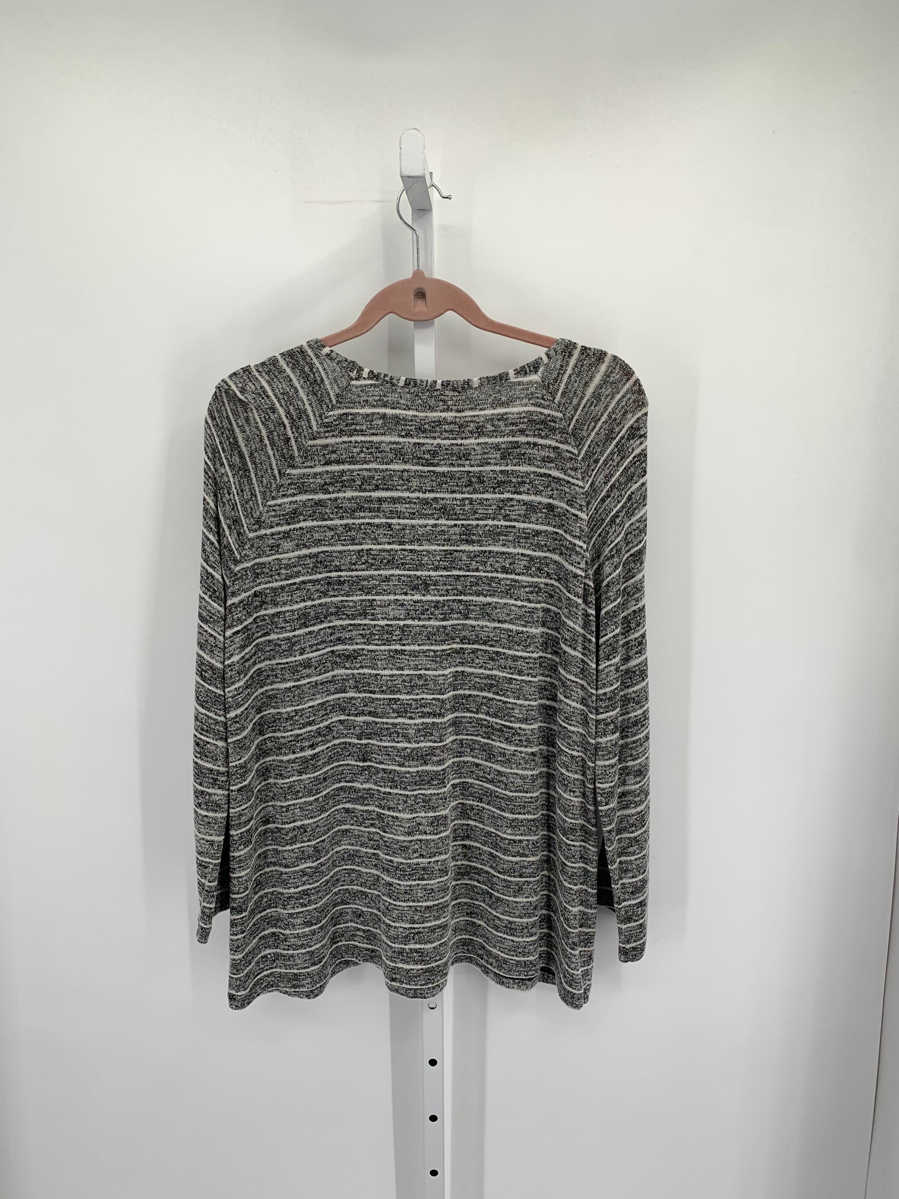 Ruby Rd. Size Large Misses Long Slv Sweater