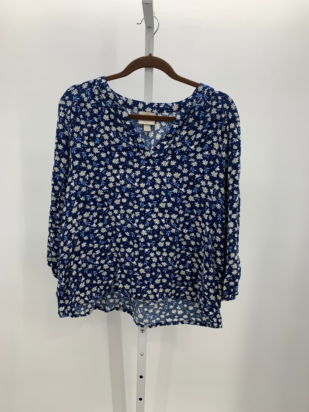 St. Johns Bay Size Large Misses 3/4 Sleeve Shirt