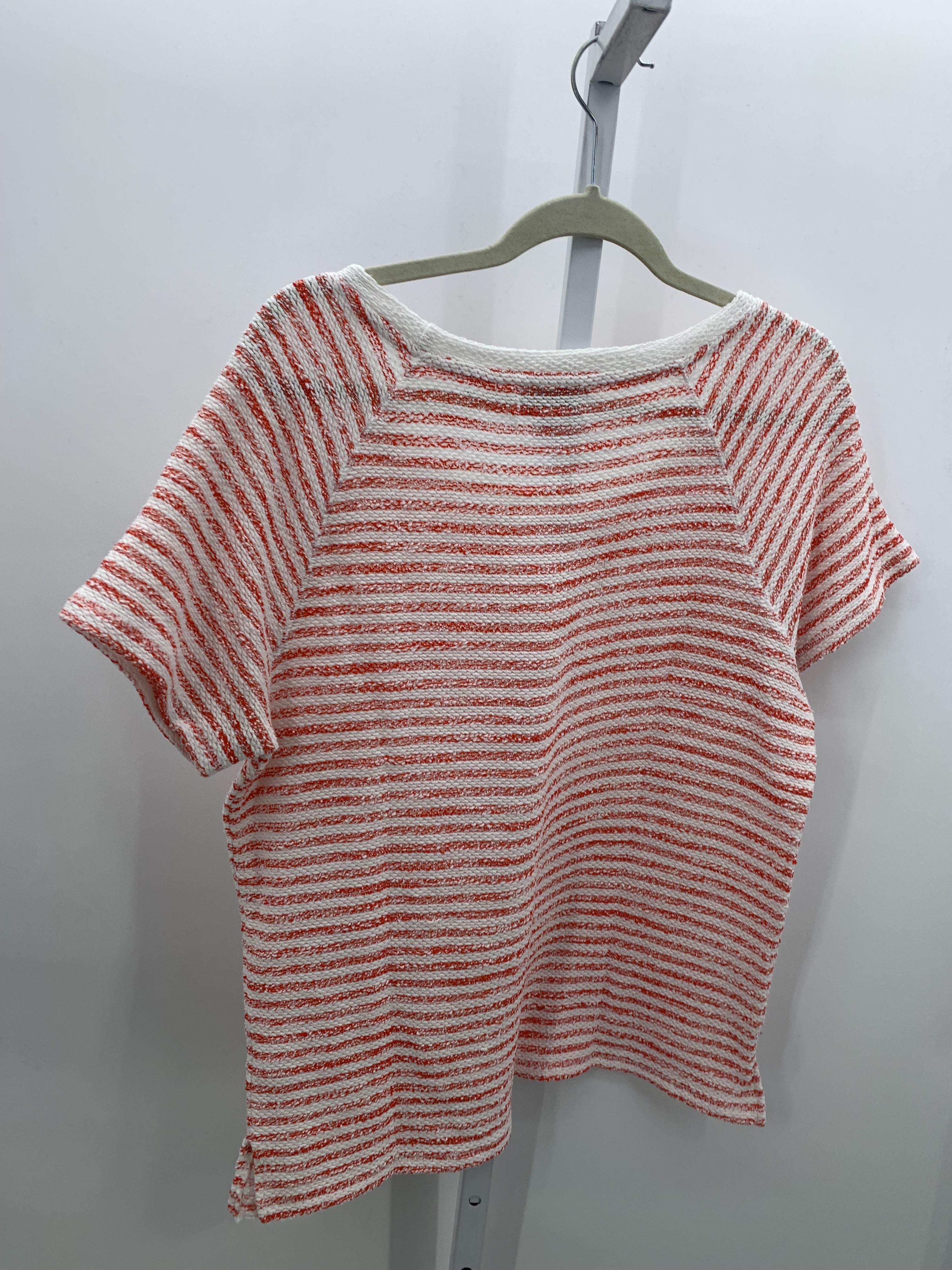 Liz Claiborne Size Large Misses Short Slv Sweater