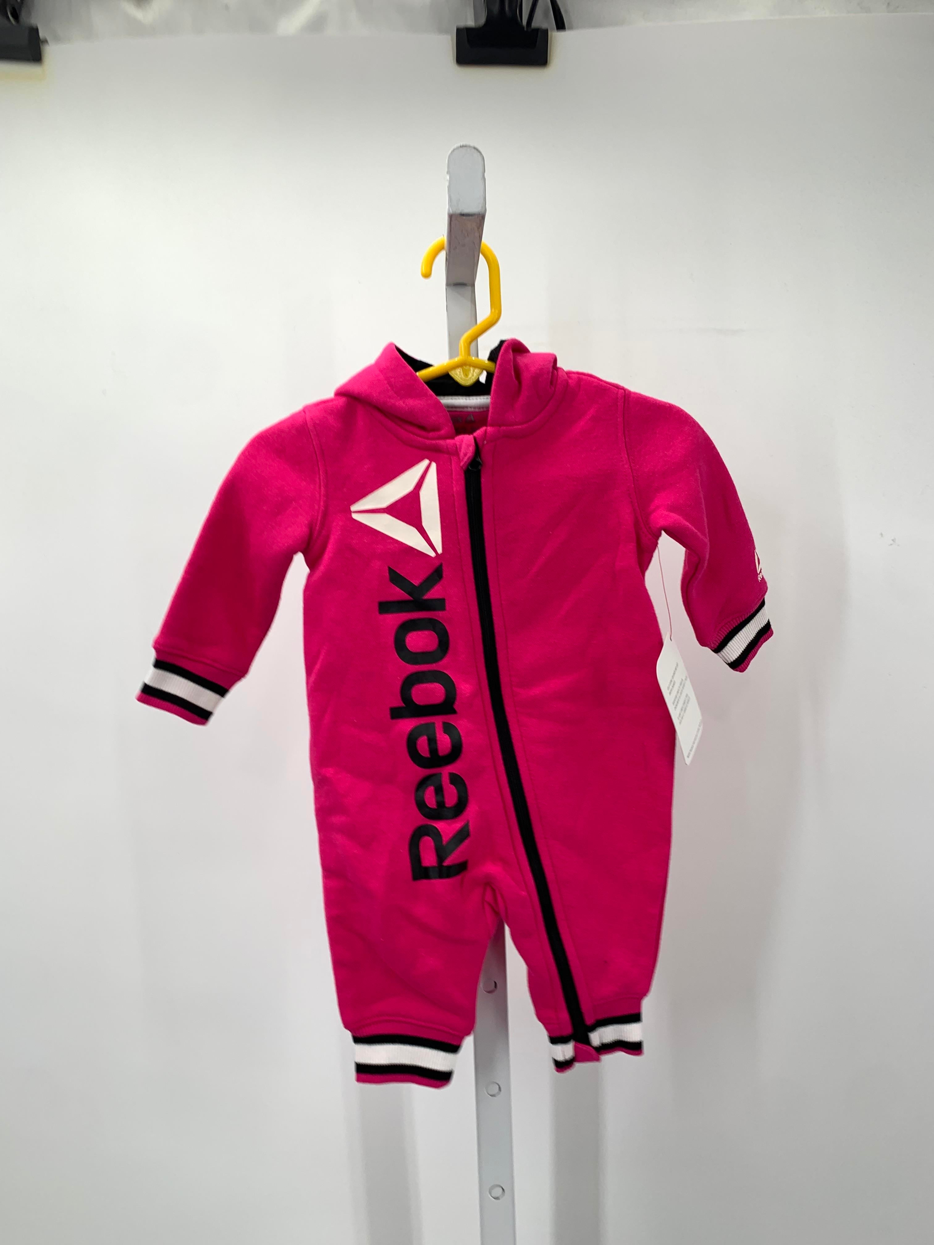 Reebok Size 0-3 months Girls Long Slv. Romper