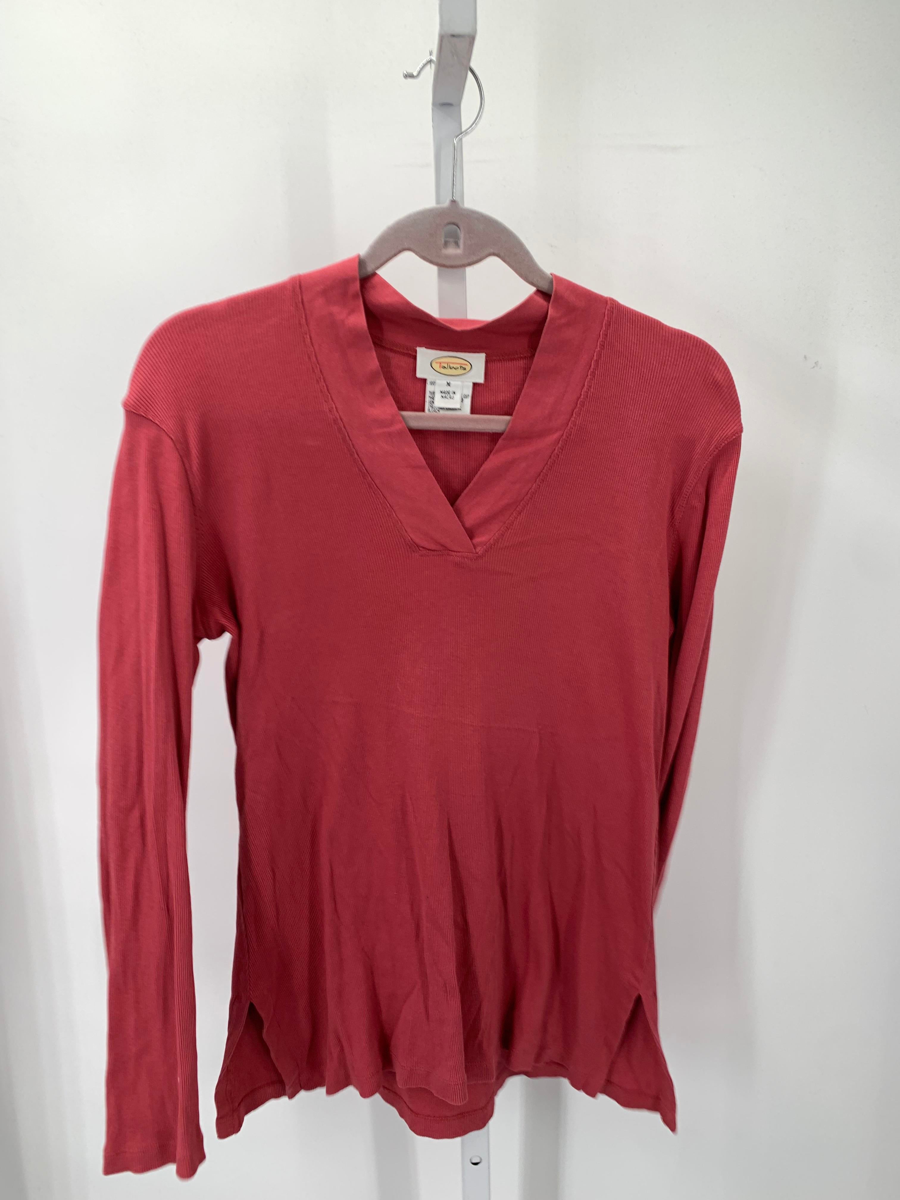 Talbots Size Medium Misses Long Sleeve Shirt