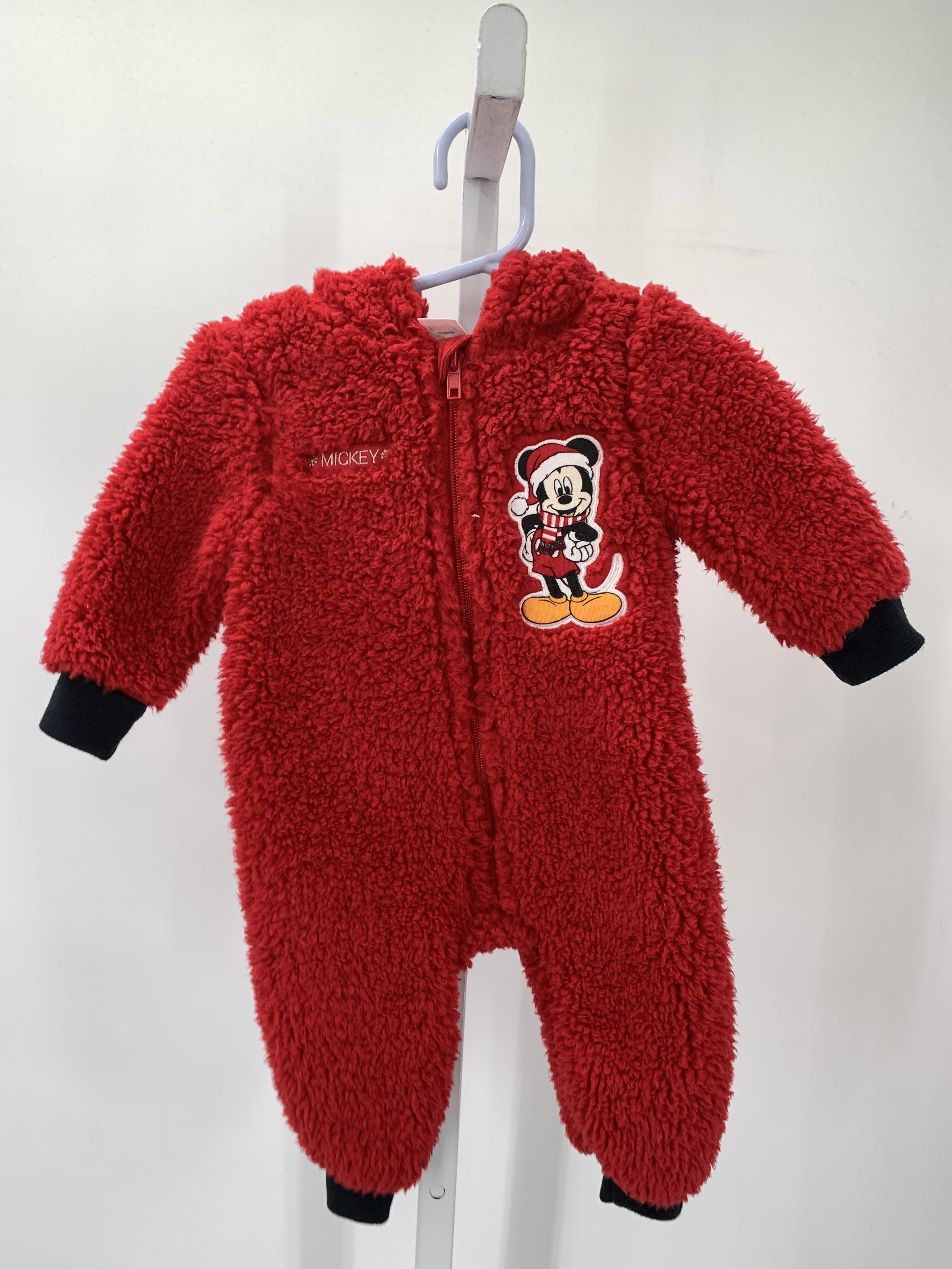 FLEECE SNOW SUIT SANTA MICKEY