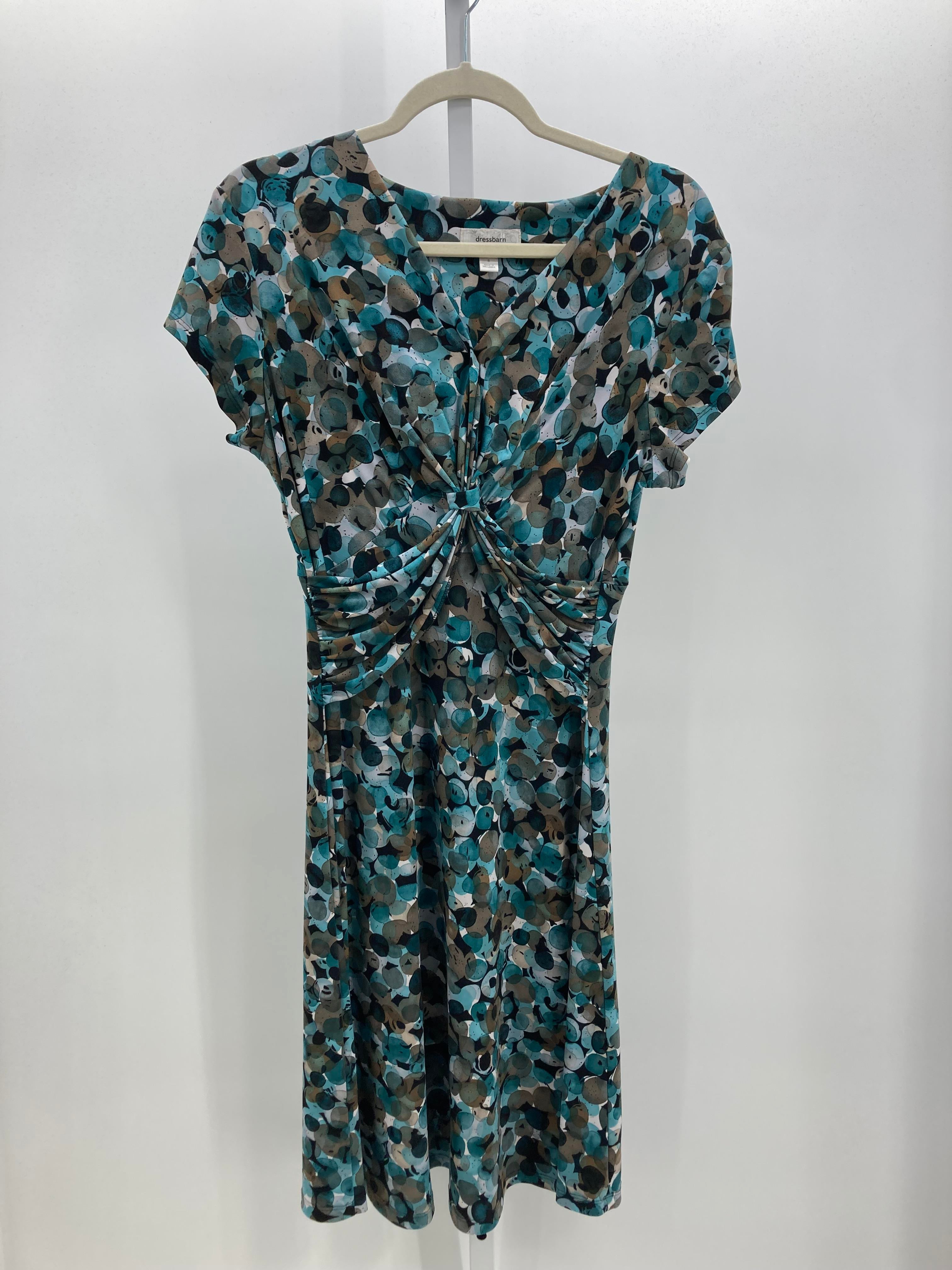 Dress Barn Size 8 Misses Short Sleeve Dress