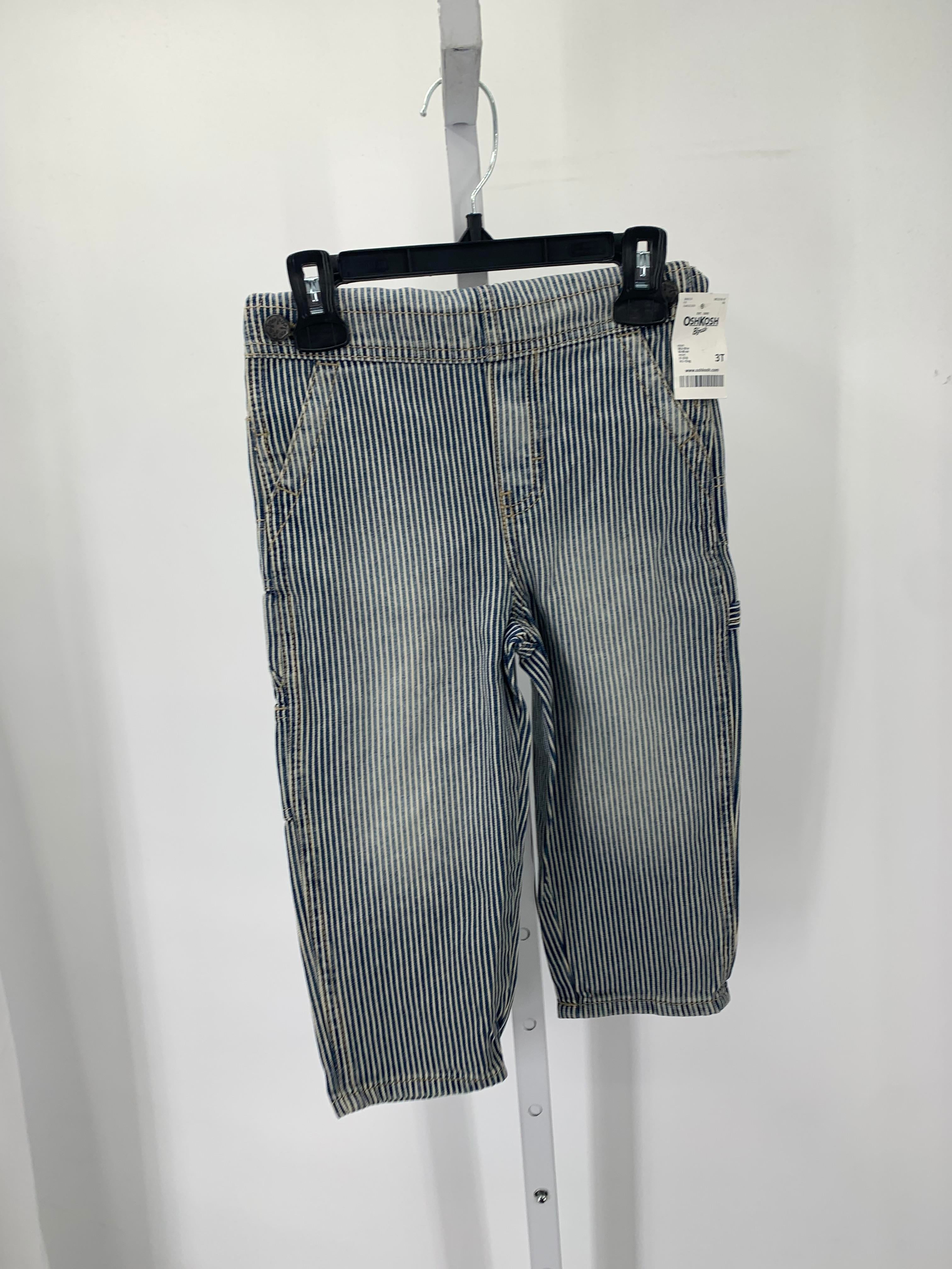 NEW STRIPES DENIM OVERALLS