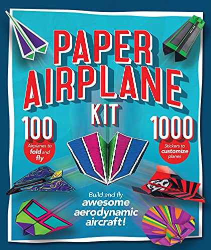 Paper Airplane Kit: Build and Fly Awesome Aerodynamic Aircraft! -