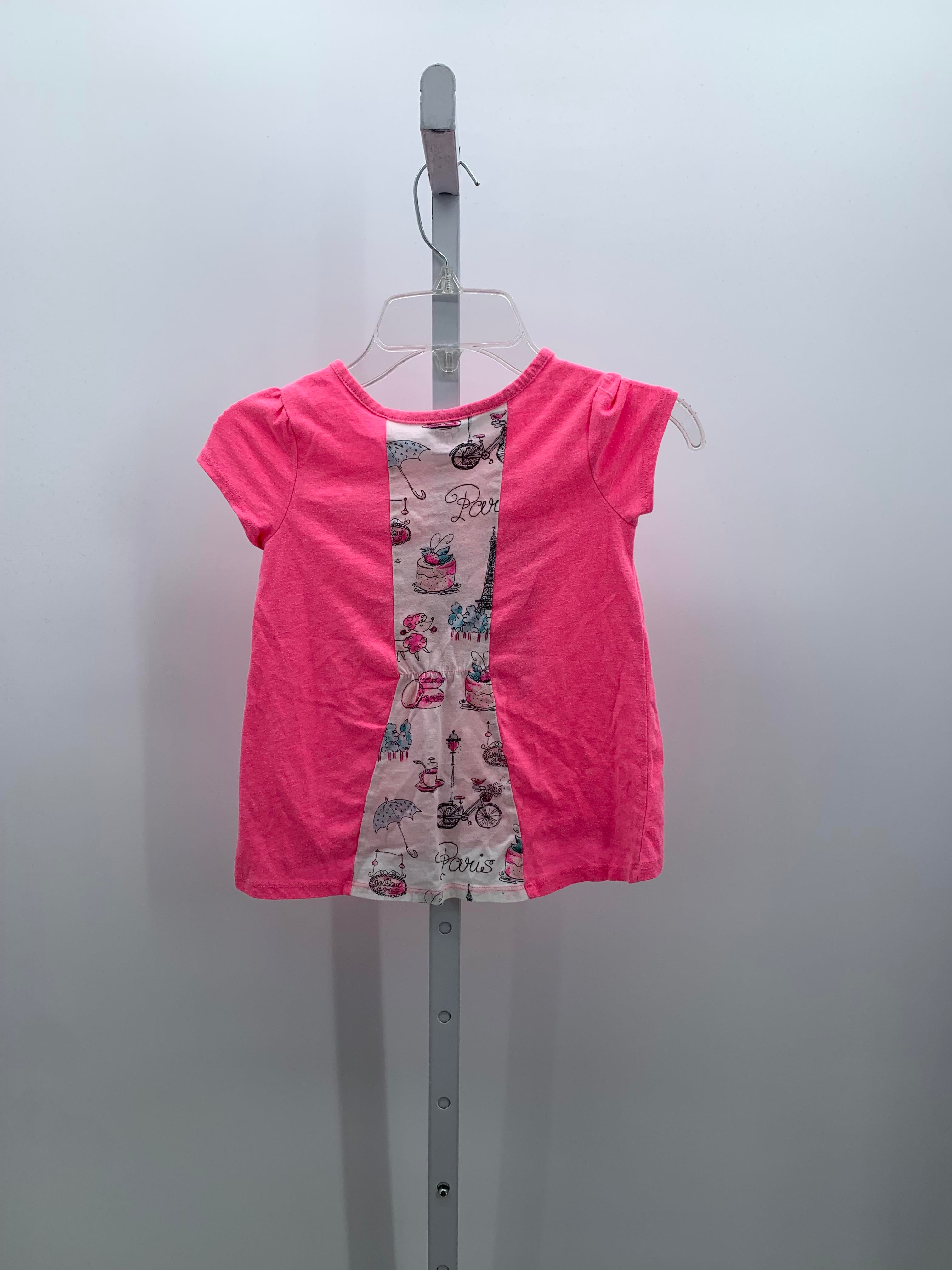 Children's Place Size 4T Girls Short Sleeve Shirt
