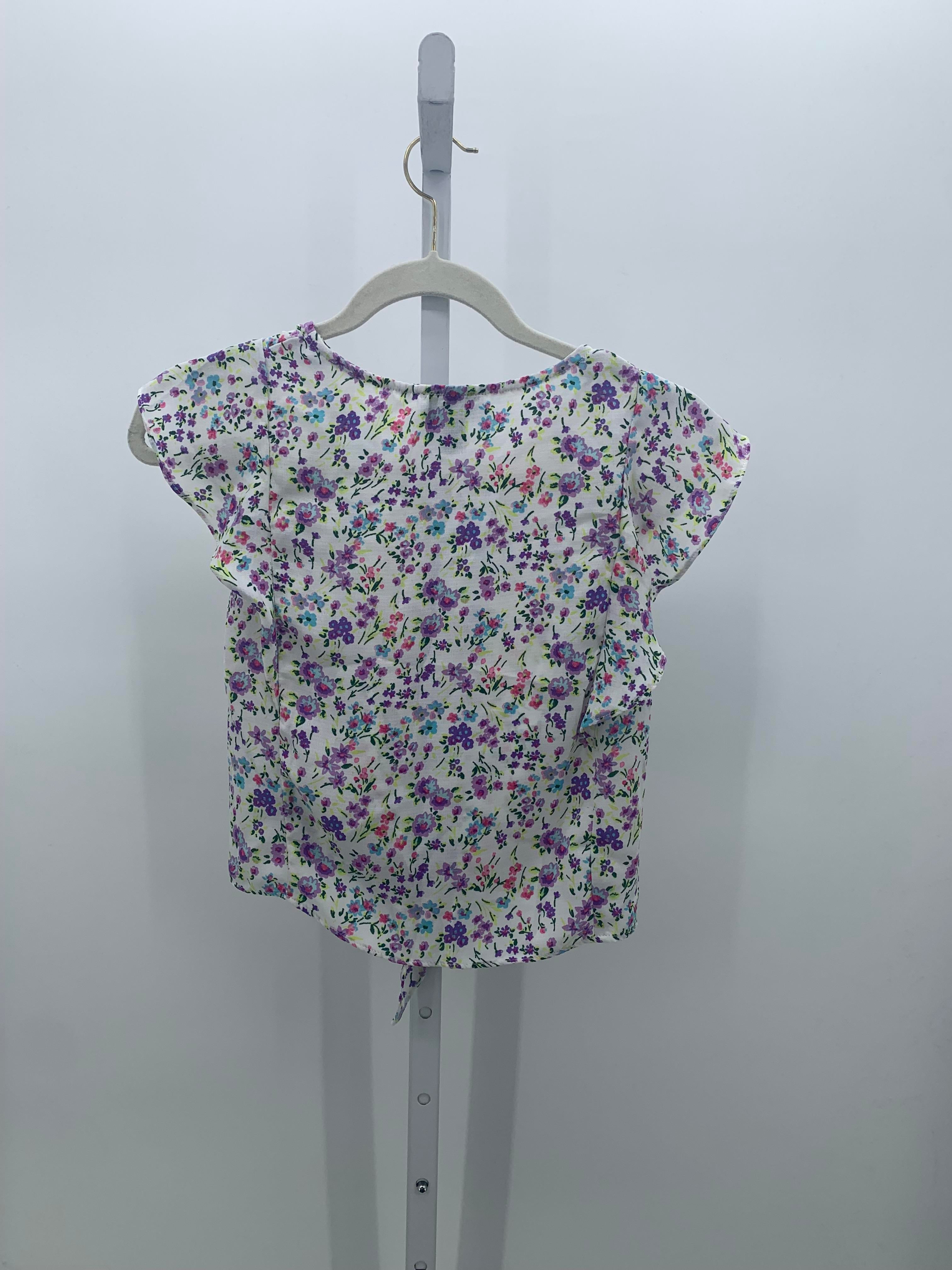 By & By Size 7-8 Girls Short Sleeve Shirt