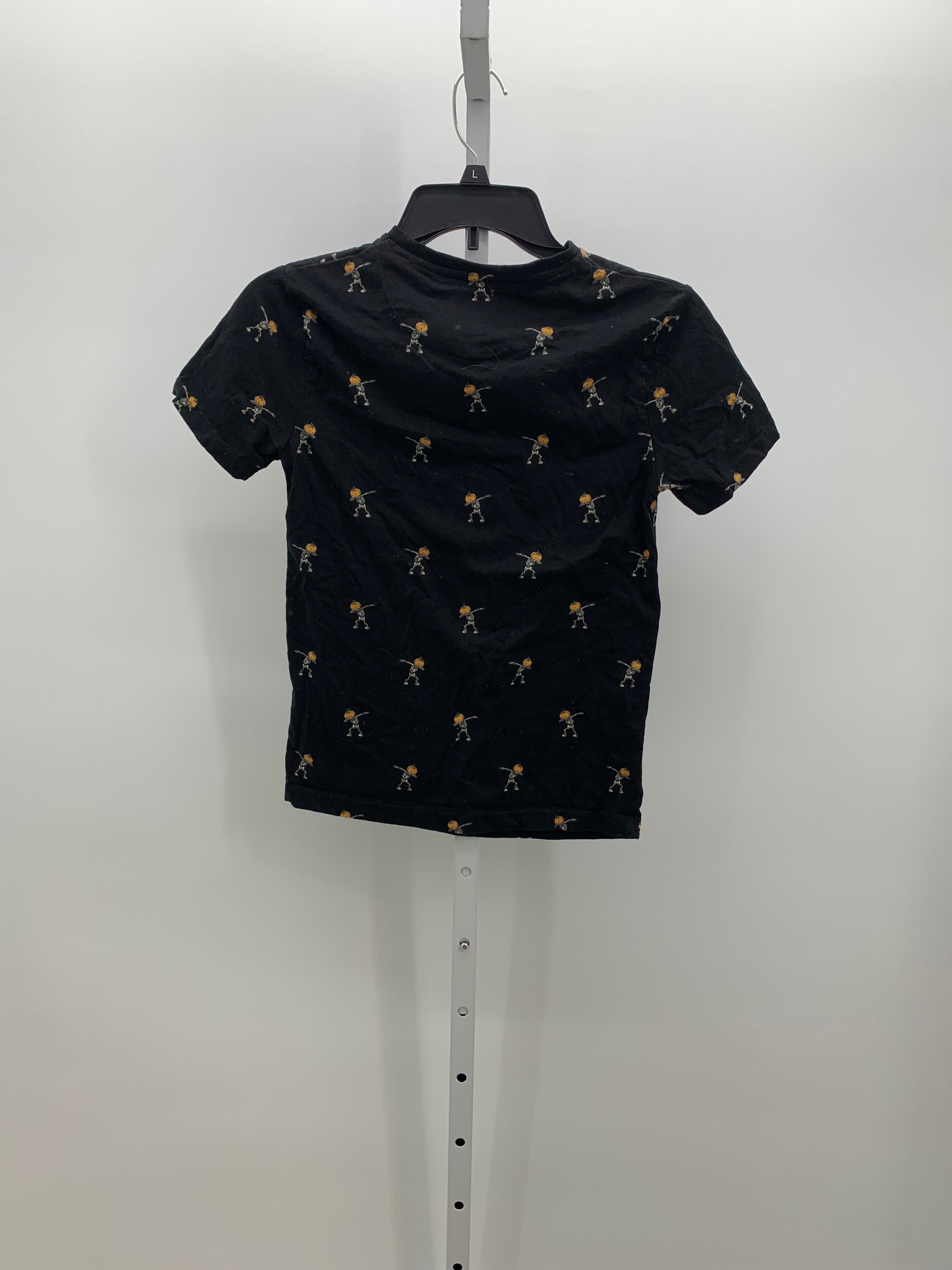 SHORT SLV SHIRT PUMPKIN SKELETON