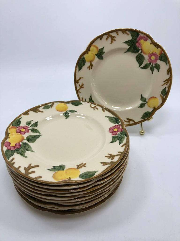 50PC PEACH BLOOM DINNER SET SERVICE FOR 8+.