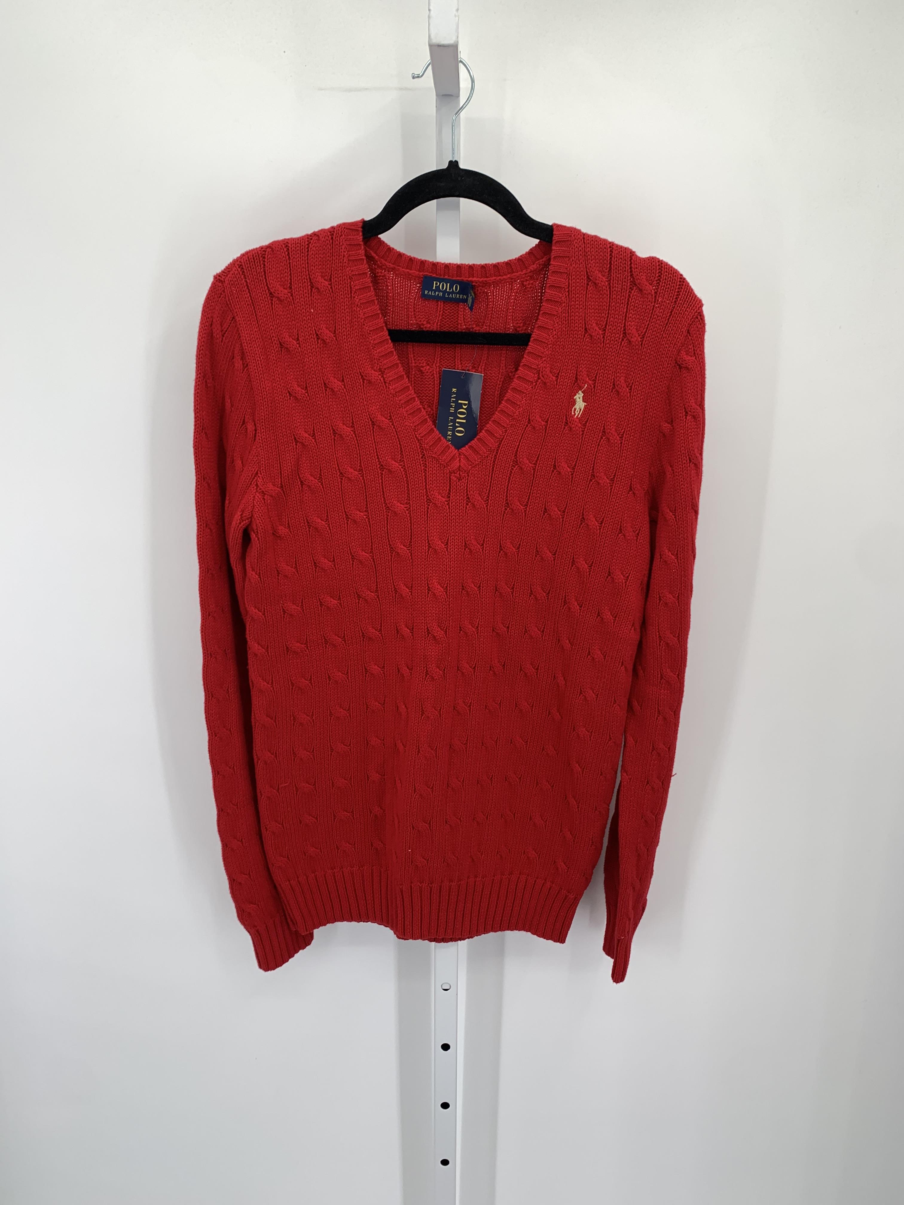 Ralph Lauren Size Large Misses Long Slv Sweater