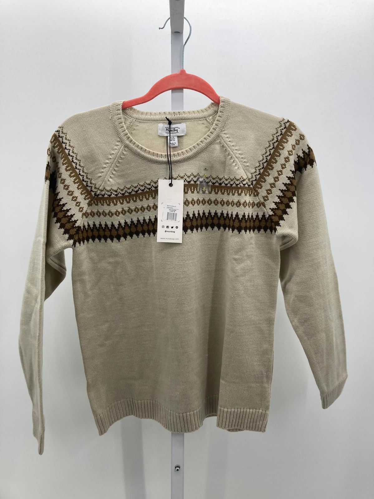Myra Bag Size Medium Misses Long Slv Sweater