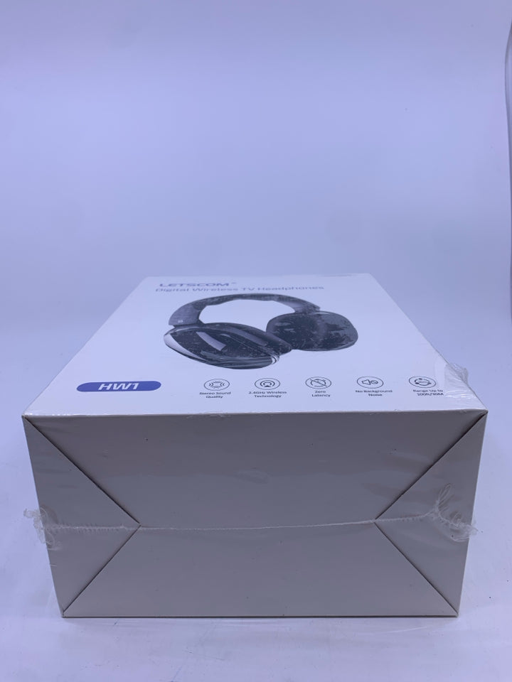 NIB DIGITAL WIRELESS TV HEADPHONES HW1